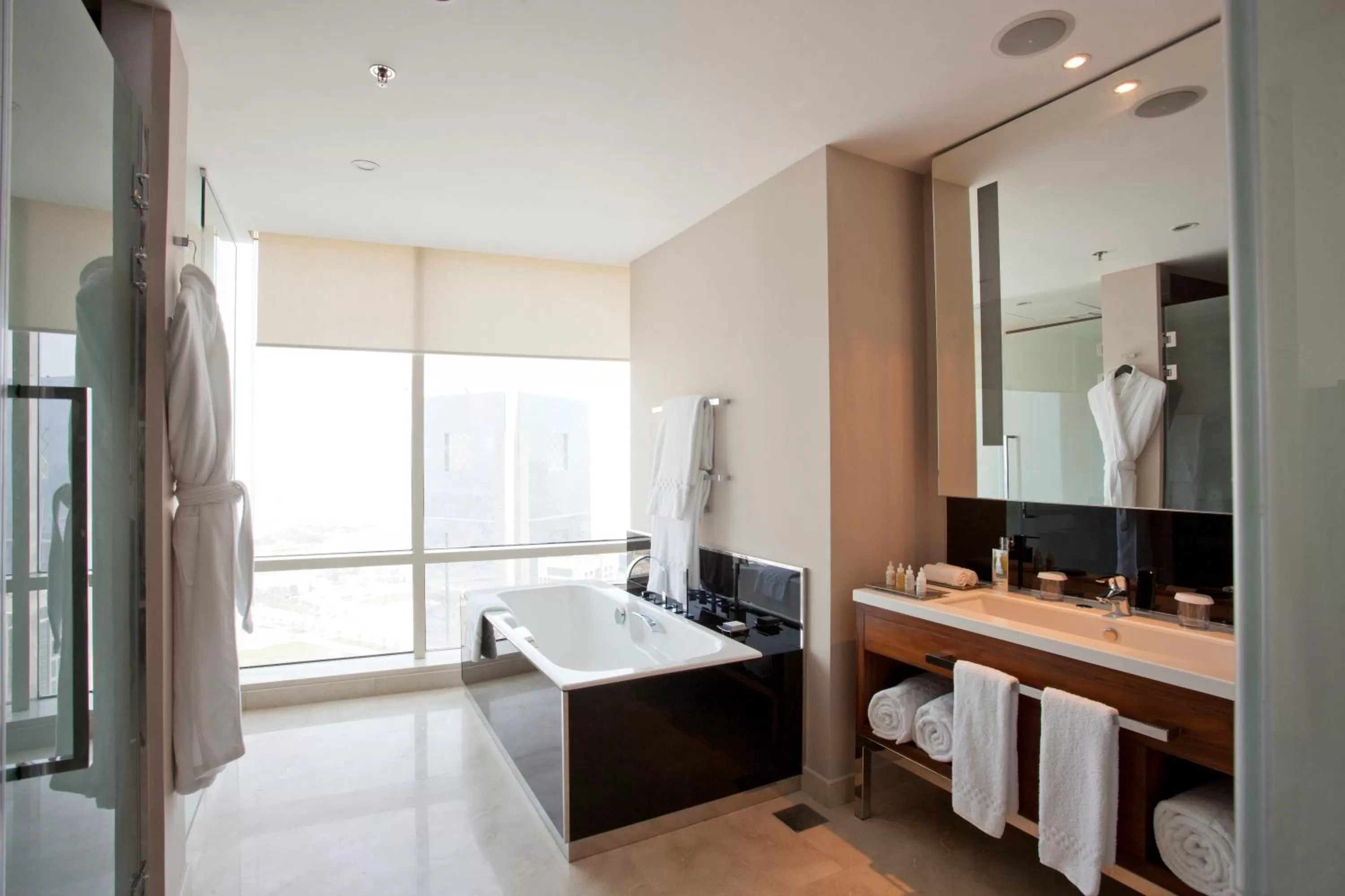 Bathroom in InterContinental Doha The City by IHG