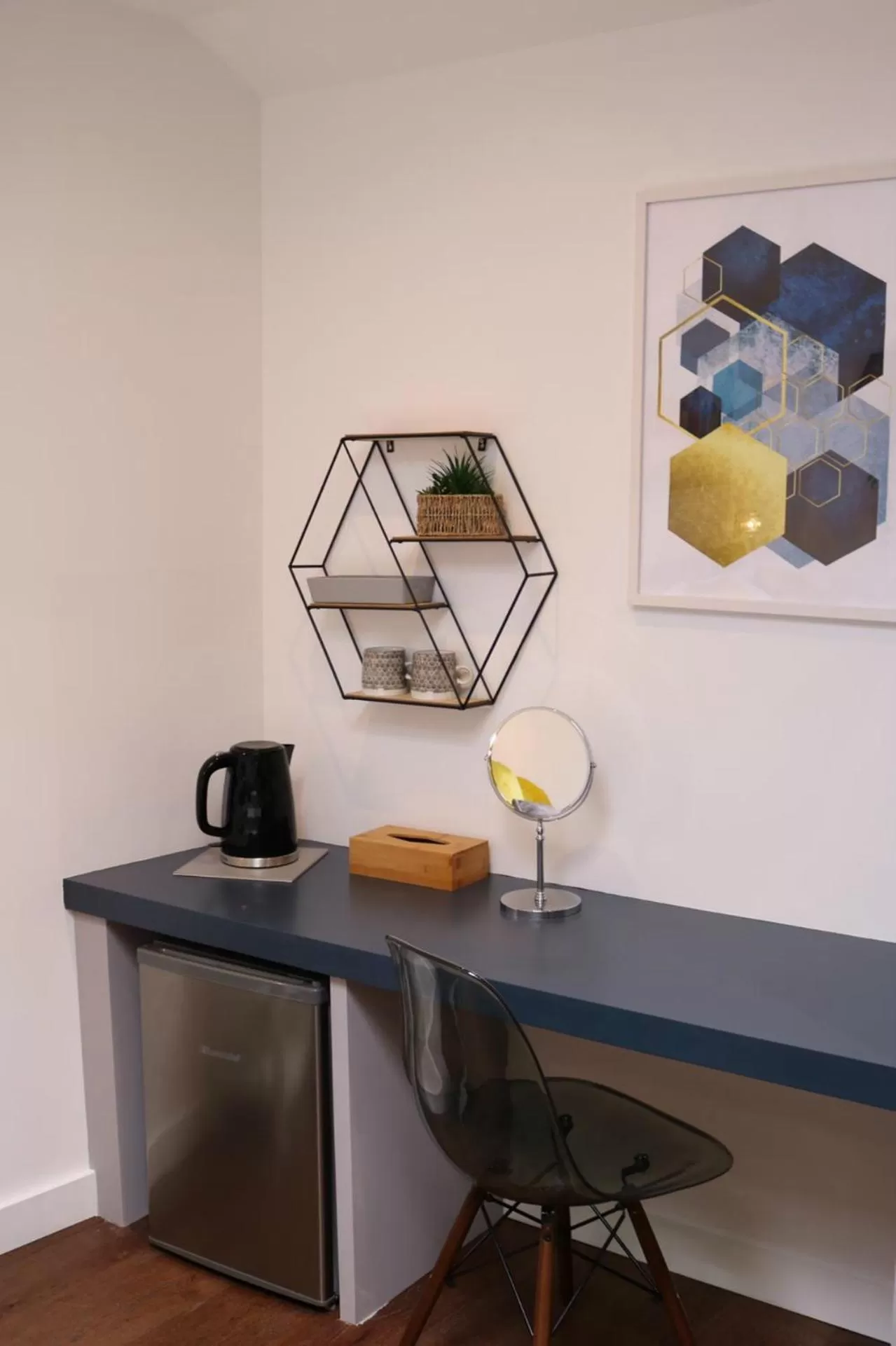 hair dresser in The Cherry Tree Hotel