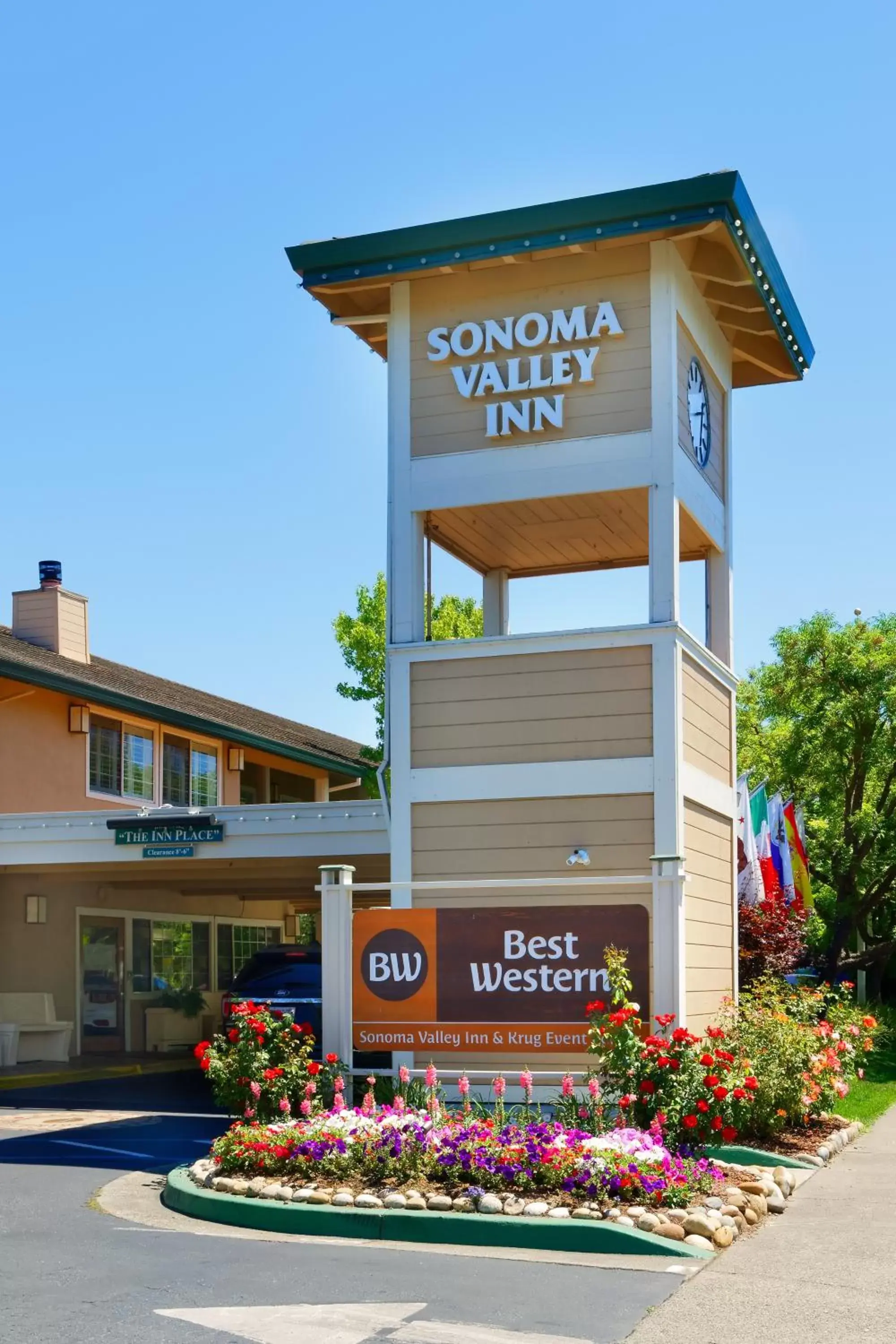 Property Building in Best Western Sonoma Valley Inn & Krug Event Center