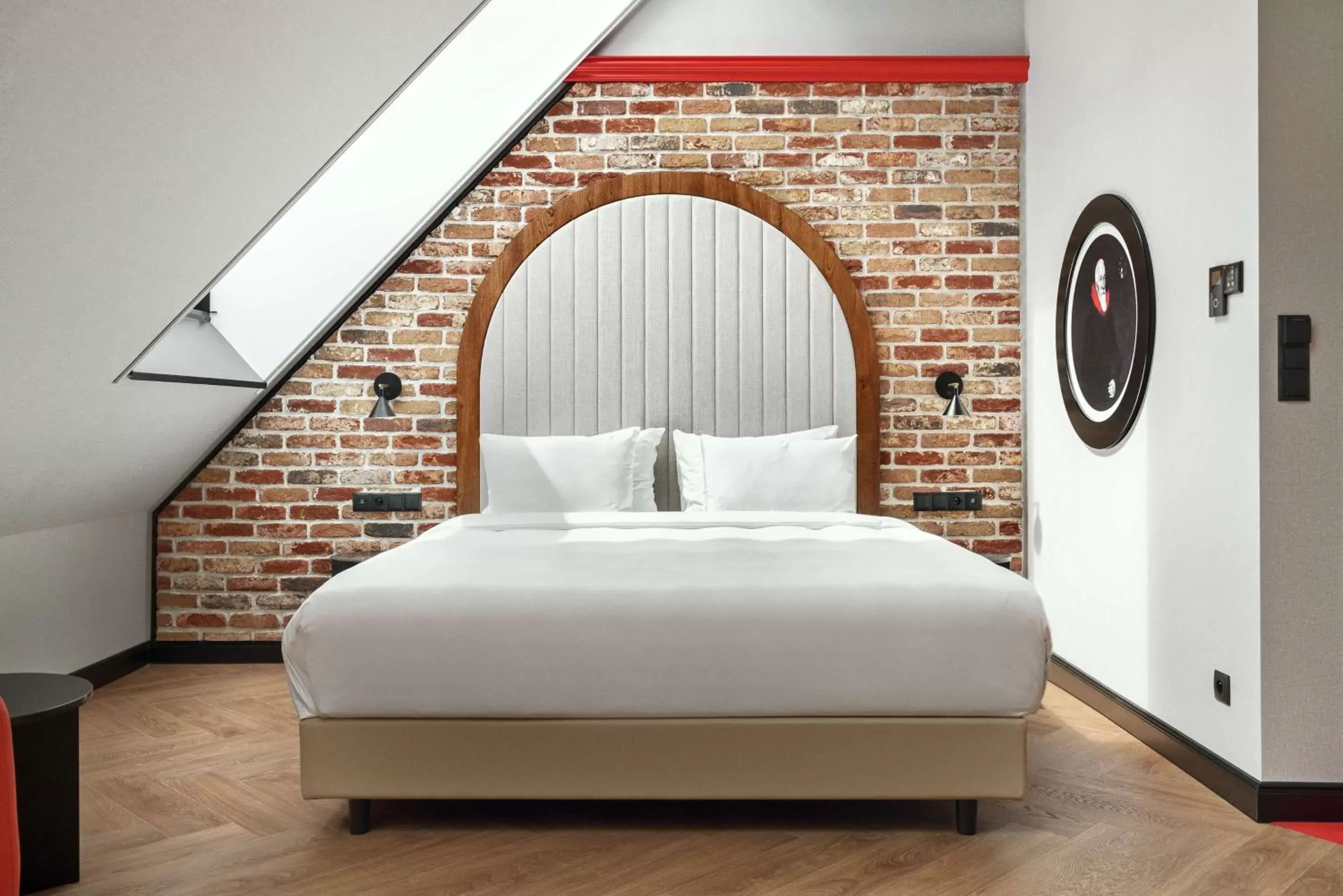 Bedroom, Bed in Radisson RED Gdansk