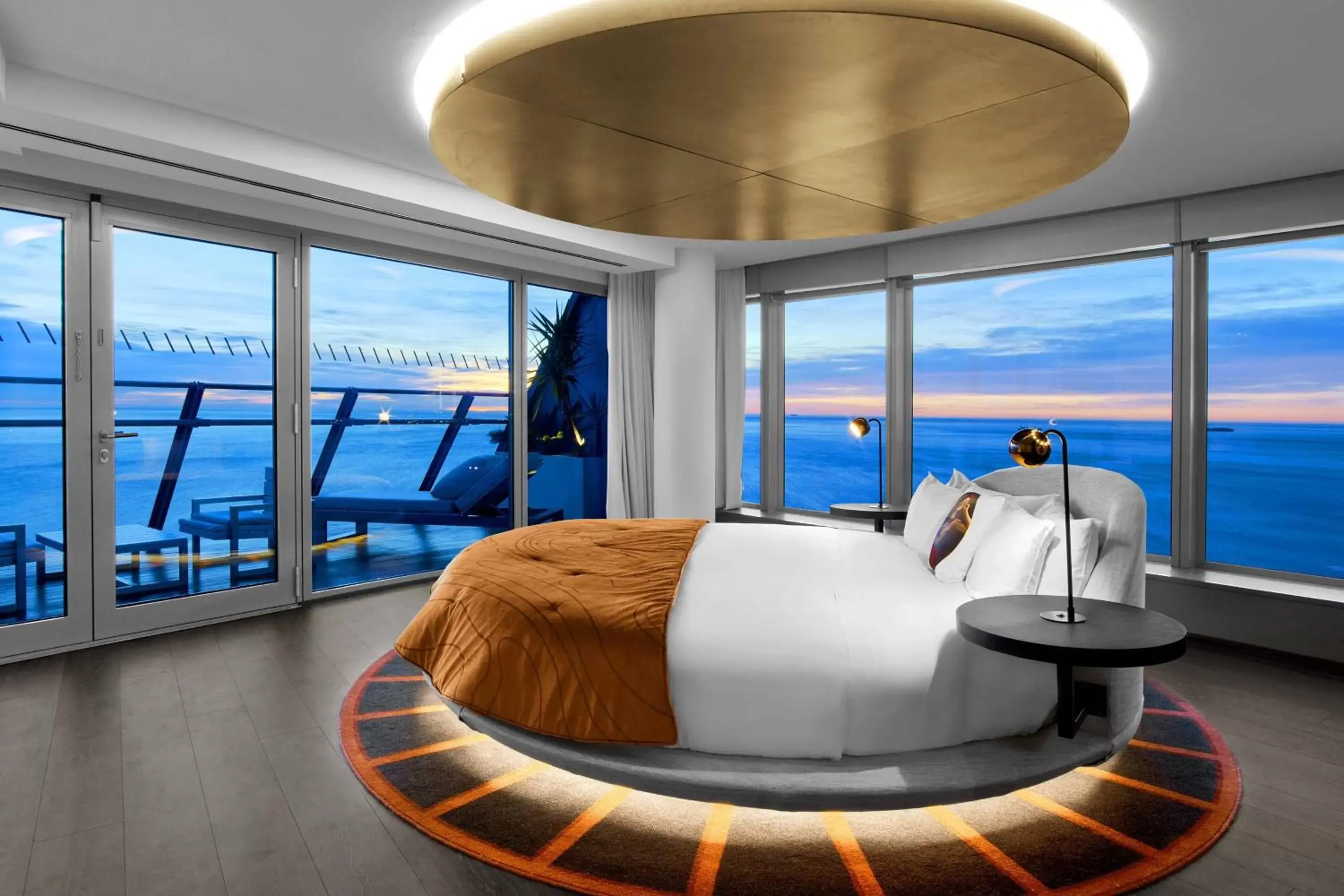 Bedroom, Sea View in W Barcelona