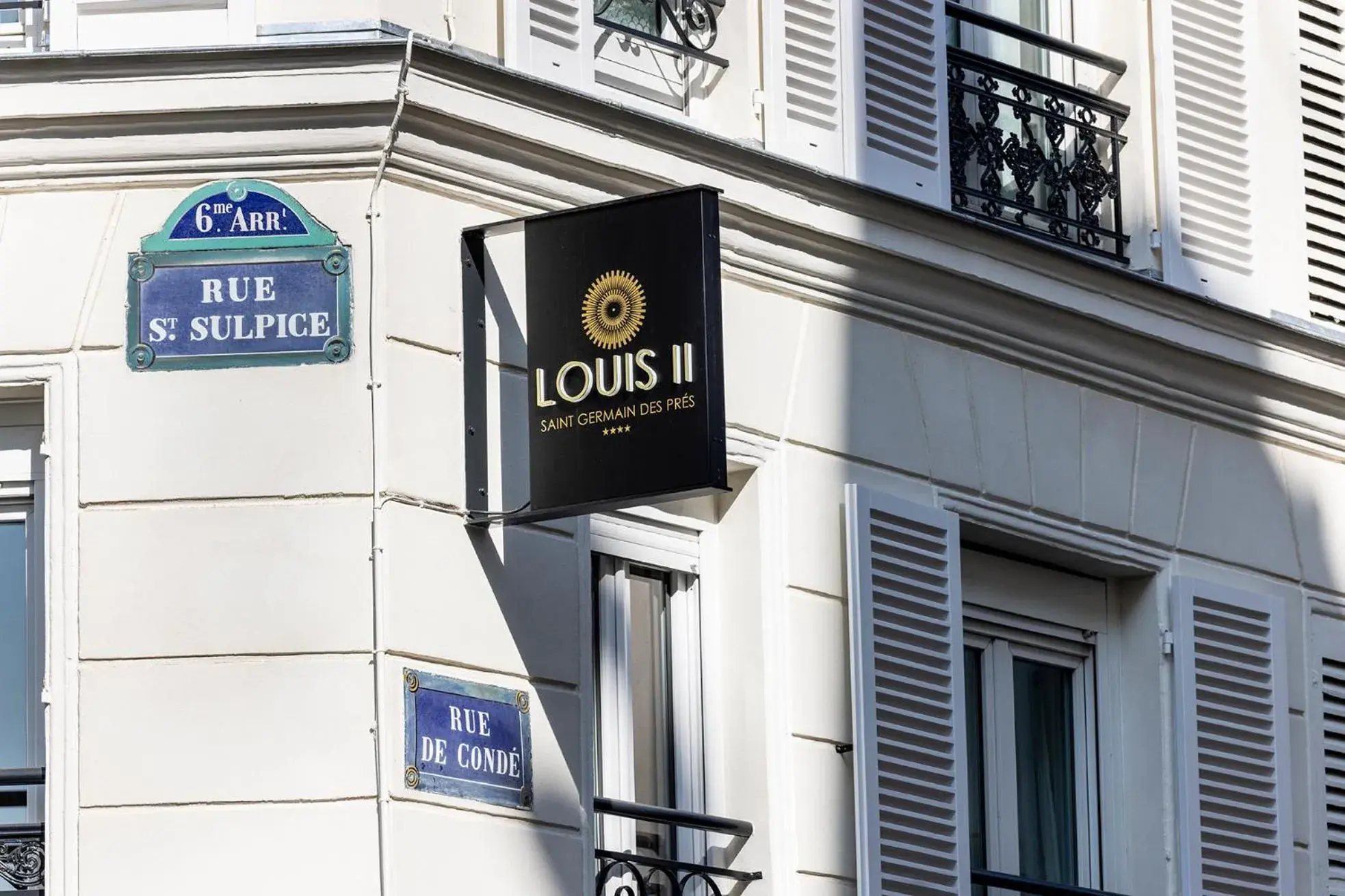 Facade/entrance, Property Logo/Sign in Hotel Louis II