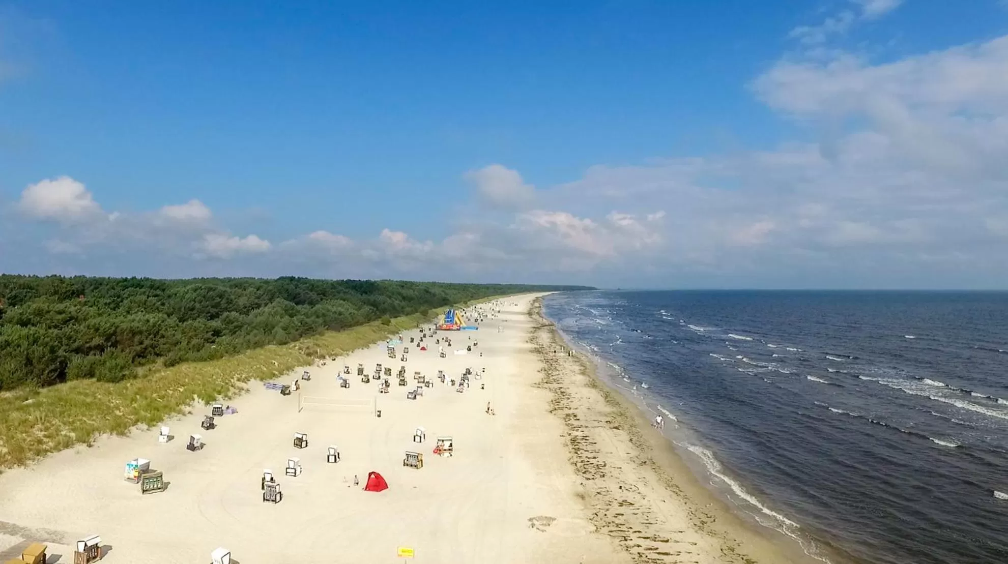 Bird's eye view, Beach in Usedom Bike Hotel & Suites