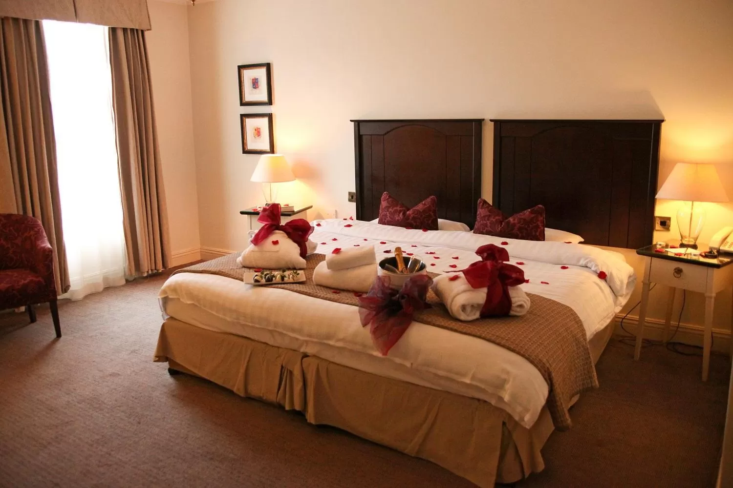 Bedroom, Bed in Park House Hotel