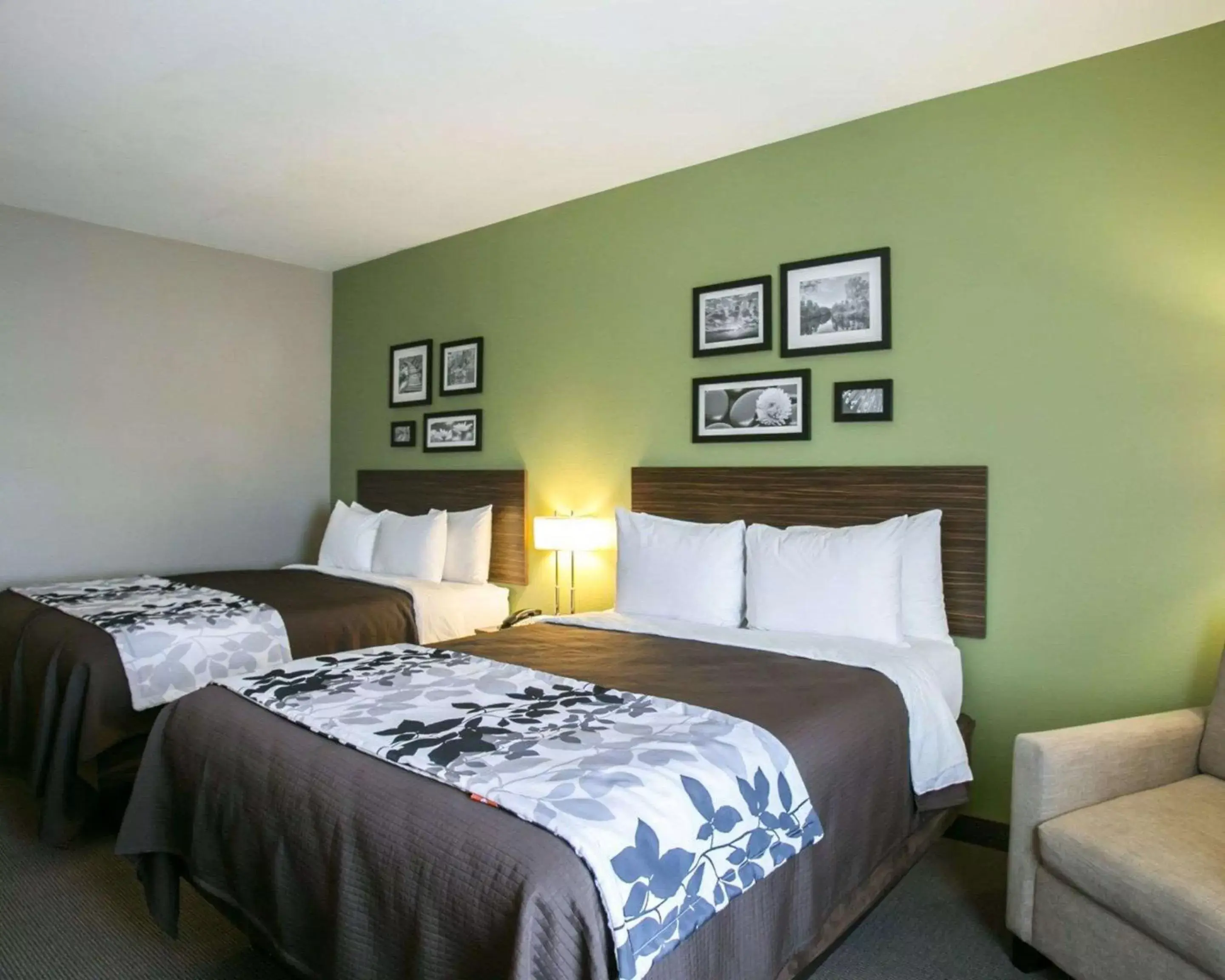Photo of the whole room, Bed in Sleep Inn and Suites Round Rock - Austin North