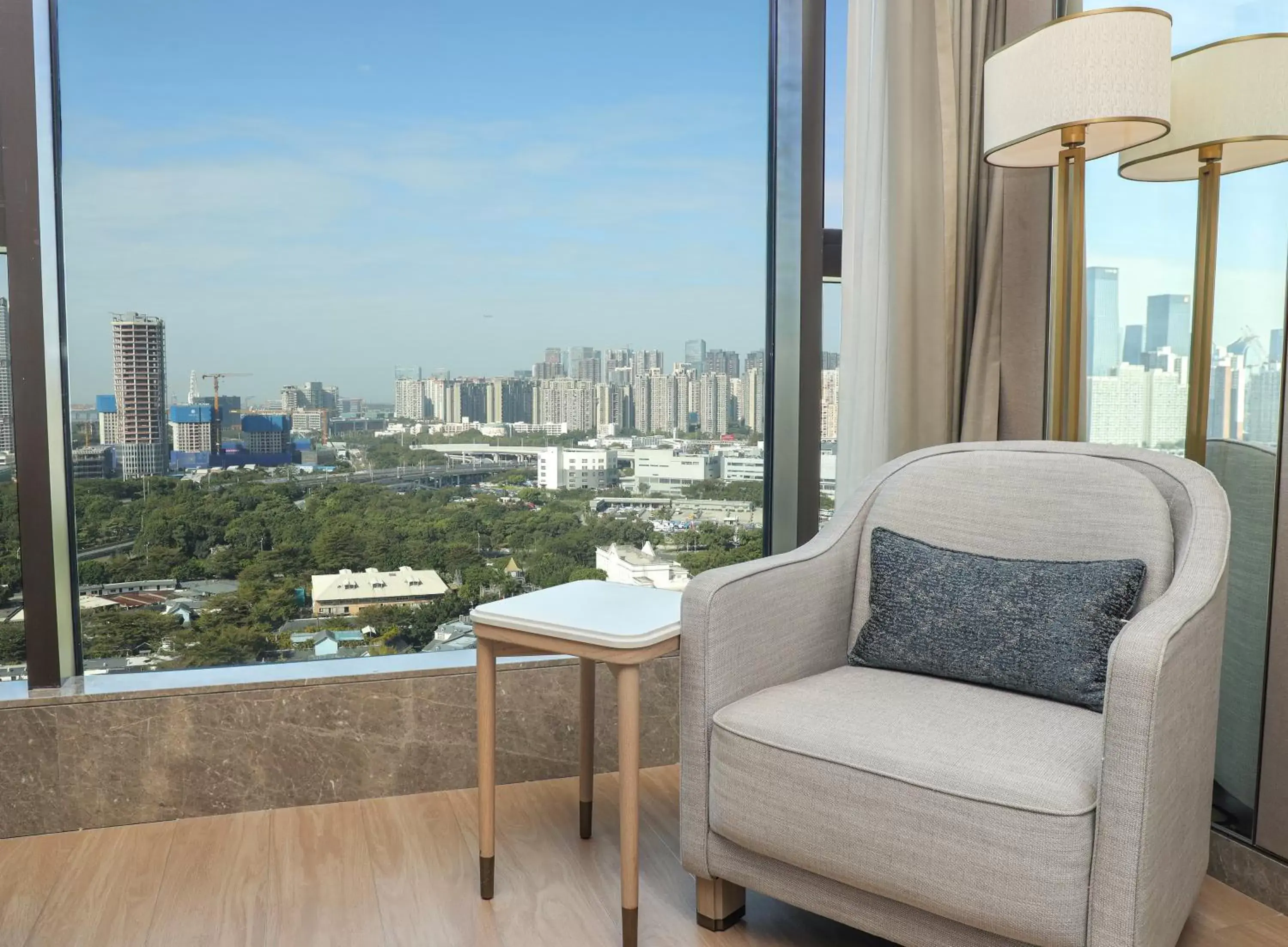 City view in DoubleTree By Hilton Shenzhen Nanshan Hotel & Residences