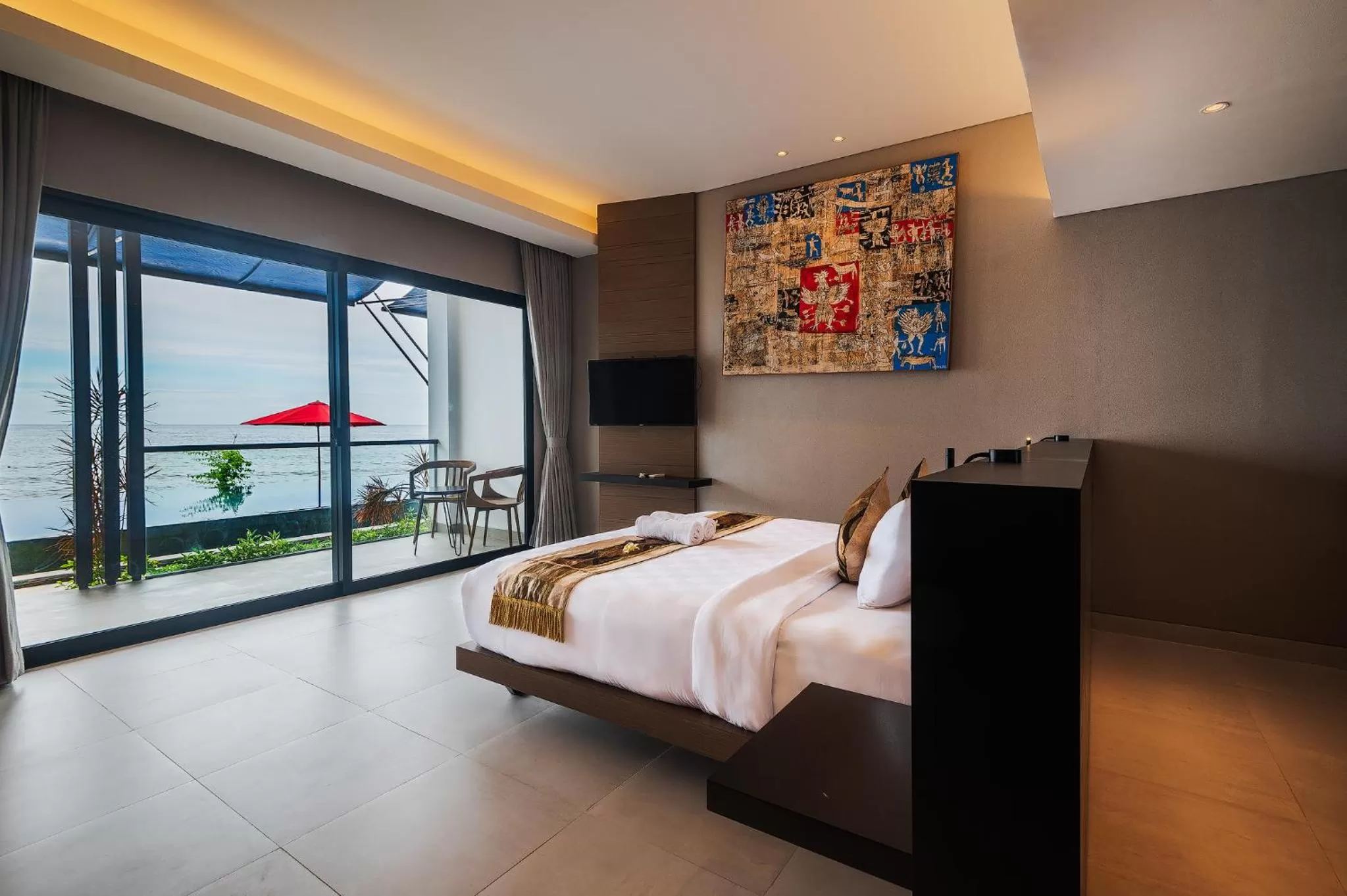 Bedroom, Bed in Padmasari Resort Lovina