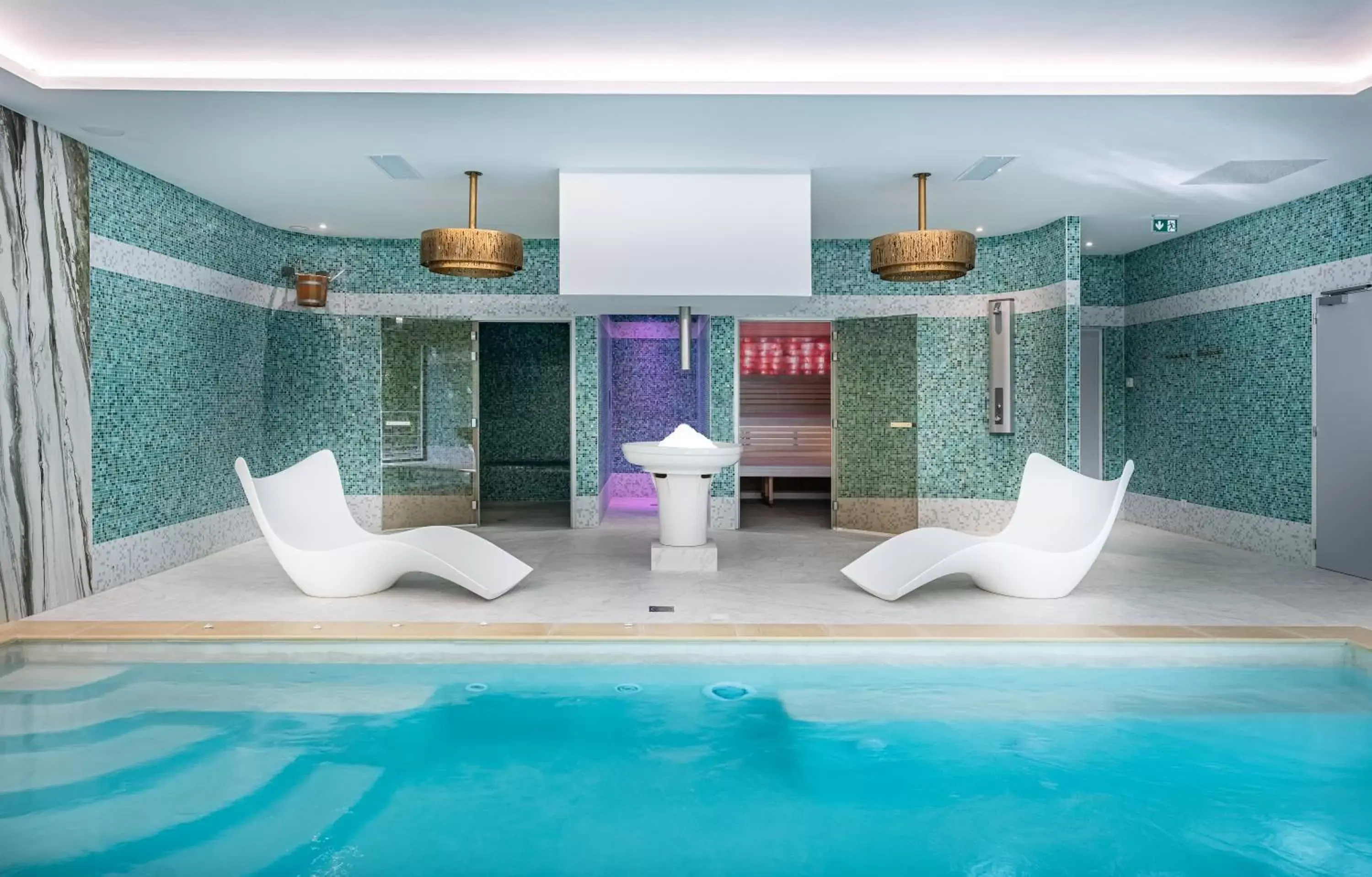 Spa and wellness centre/facilities, Swimming Pool in L'Orangerie du Château des Reynats