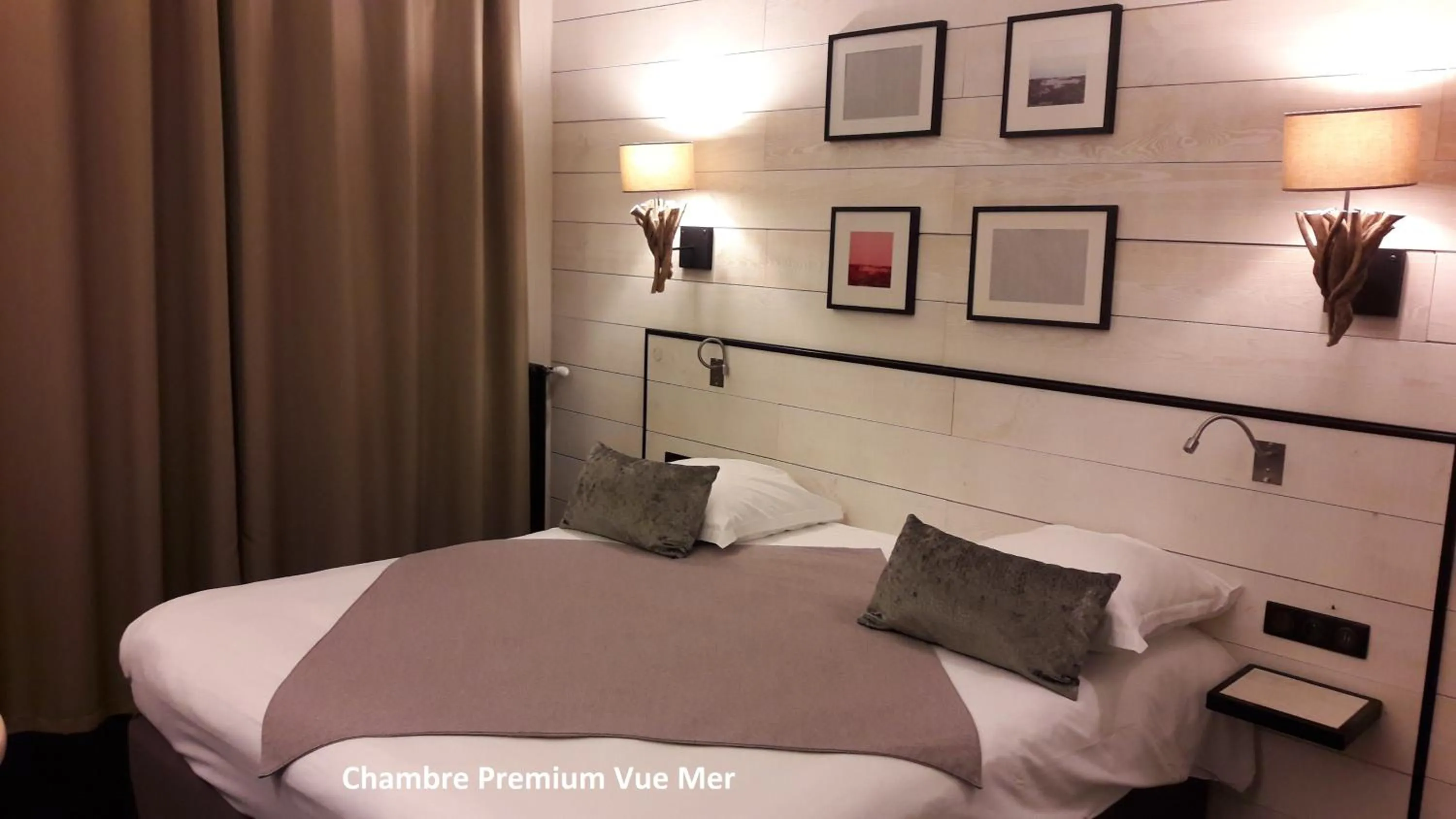 Sea view in Hôtel Les Brises