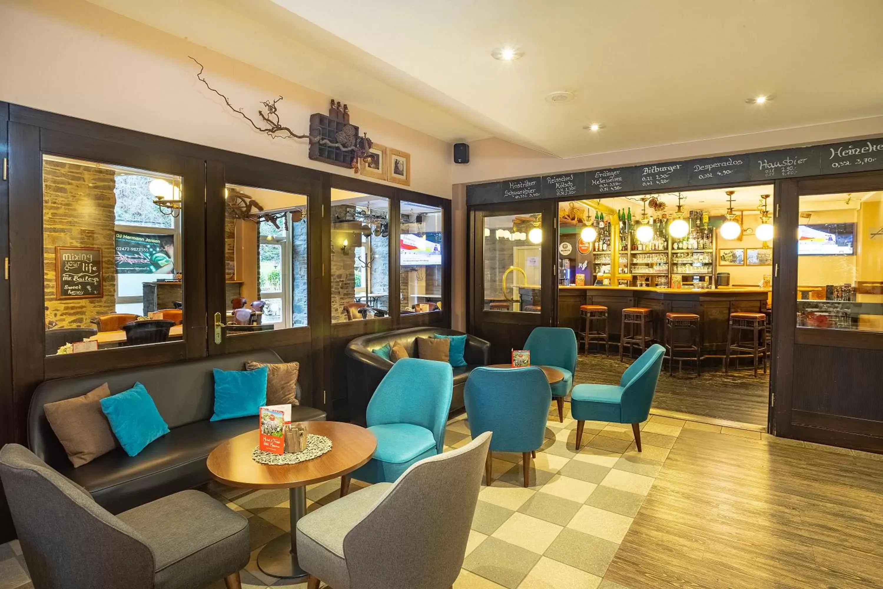 Lounge or bar in ACHAT Hotel Monschau Lounge or bar in ACHAT Hotel Monschau