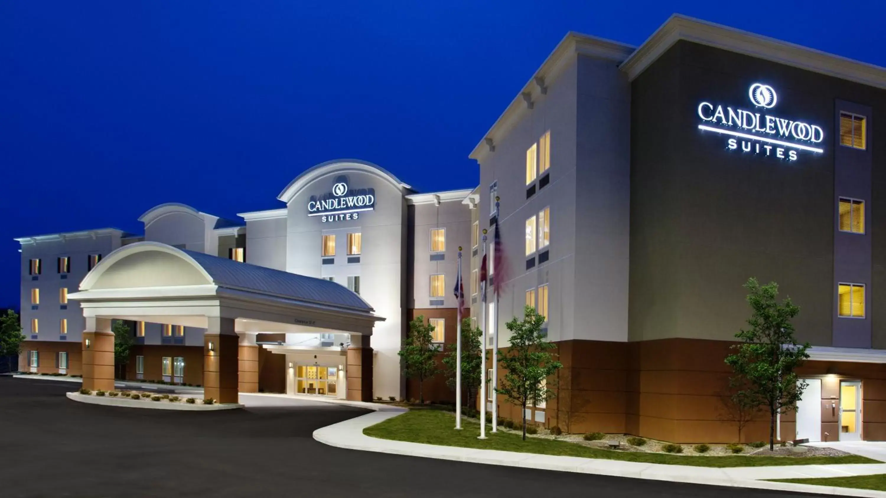 Property building in Candlewood Suites Carrollton, an IHG Hotel