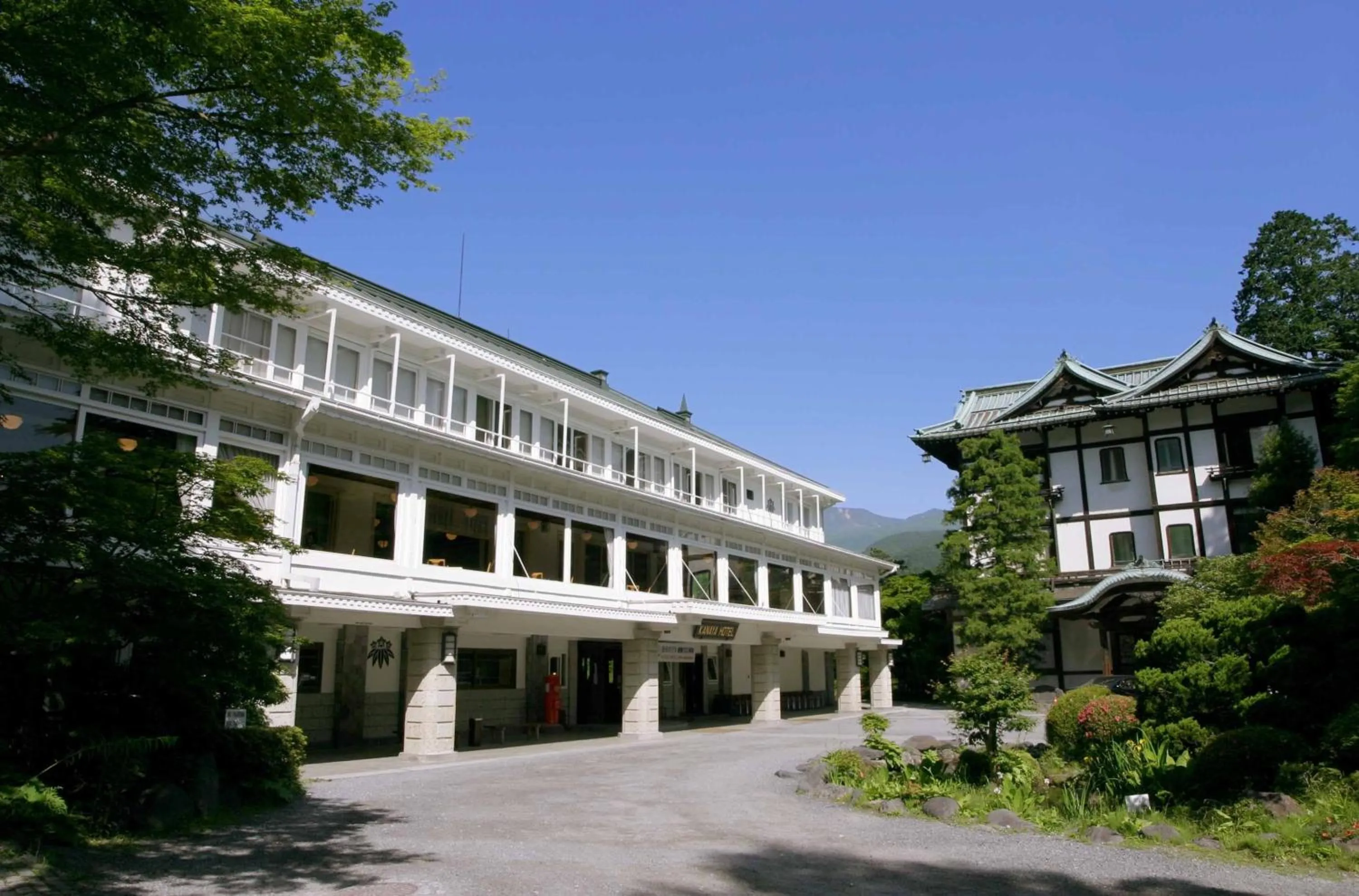 Property building in Nikko Kanaya Hotel