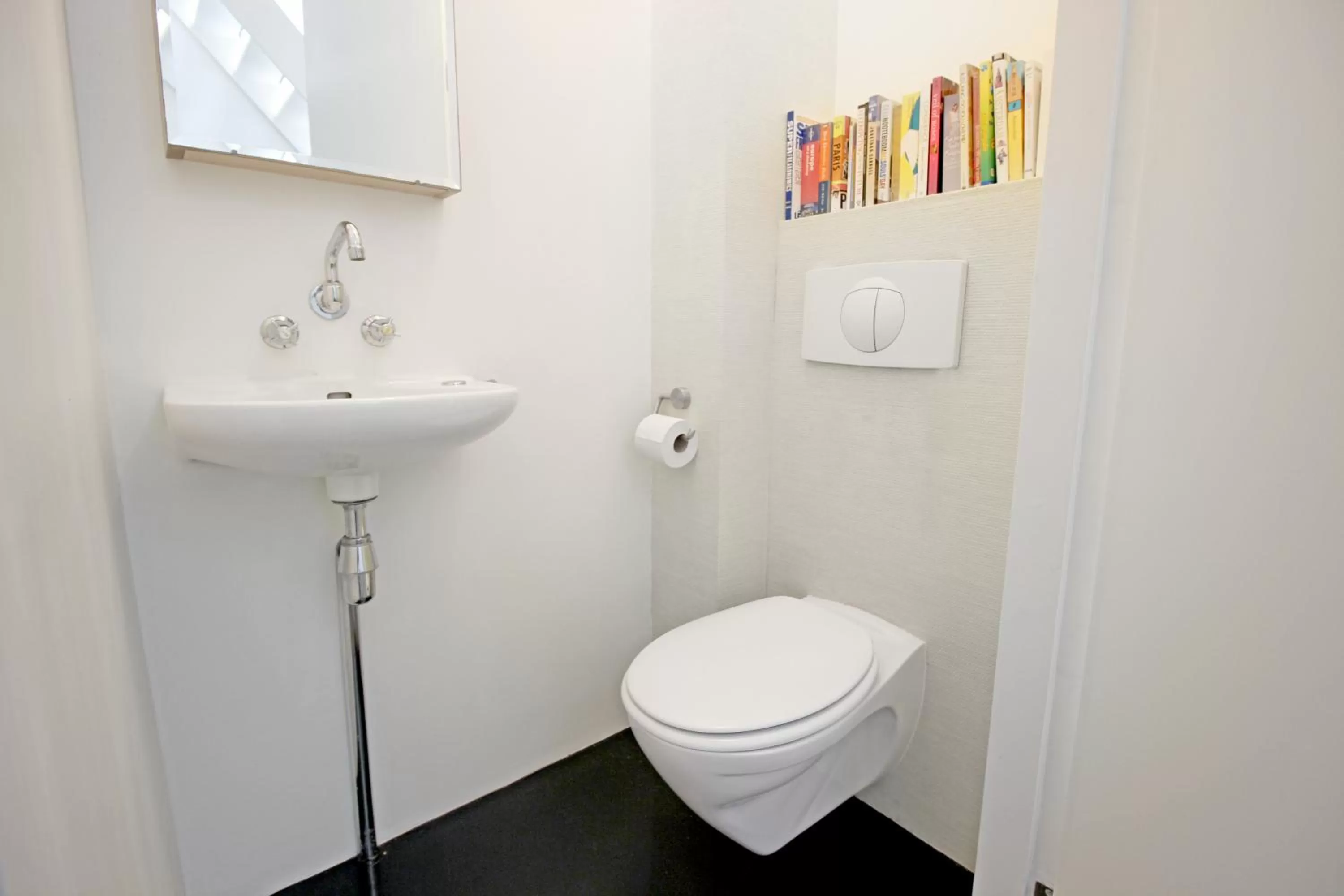 Toilet in Beautiful 2 floor Vondelpark apartment.