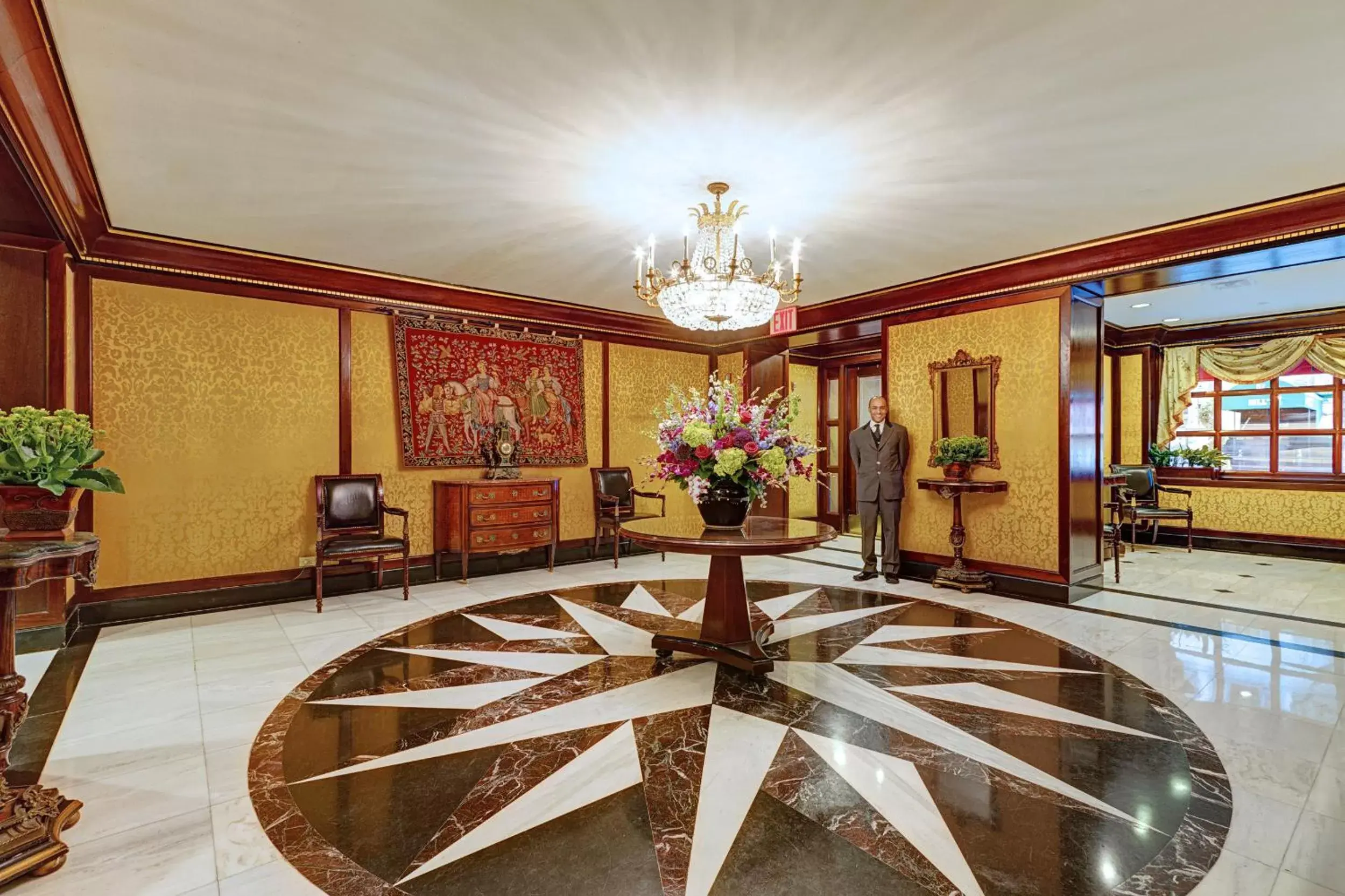 Staff, Lobby/Reception in Hotel Elysee by Library Hotel Collection