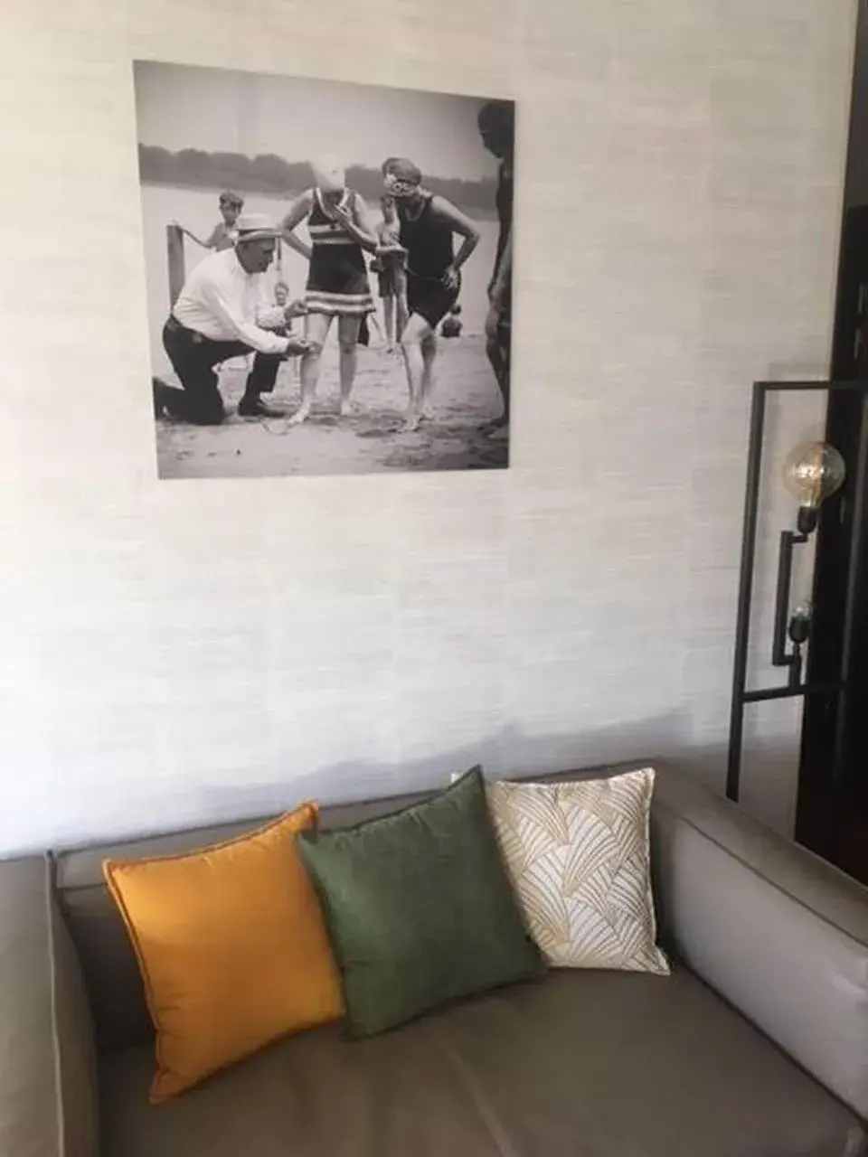 Decorative detail, Seating Area in Cannes Center Univers Hotel (future Mercure)