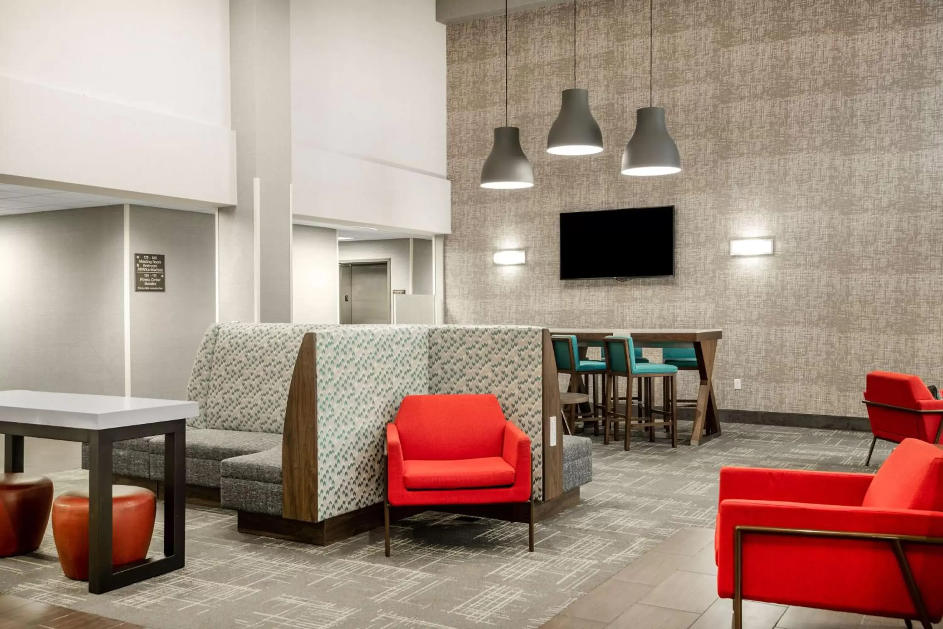 Lobby or reception, Seating Area in Hampton Inn & Suites Las Vegas-Henderson