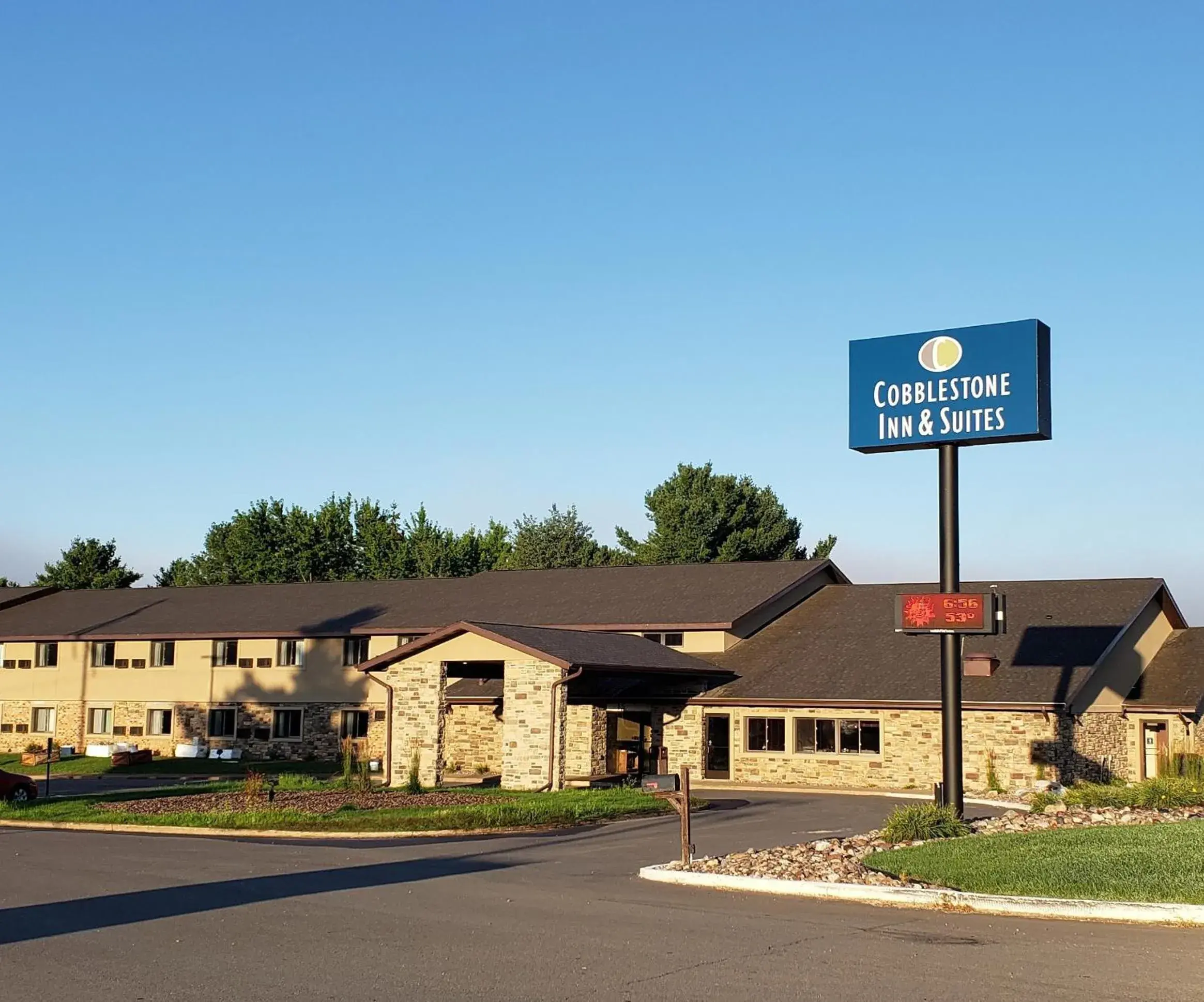 Property building in Cobblestone Inn & Suites - Merrill