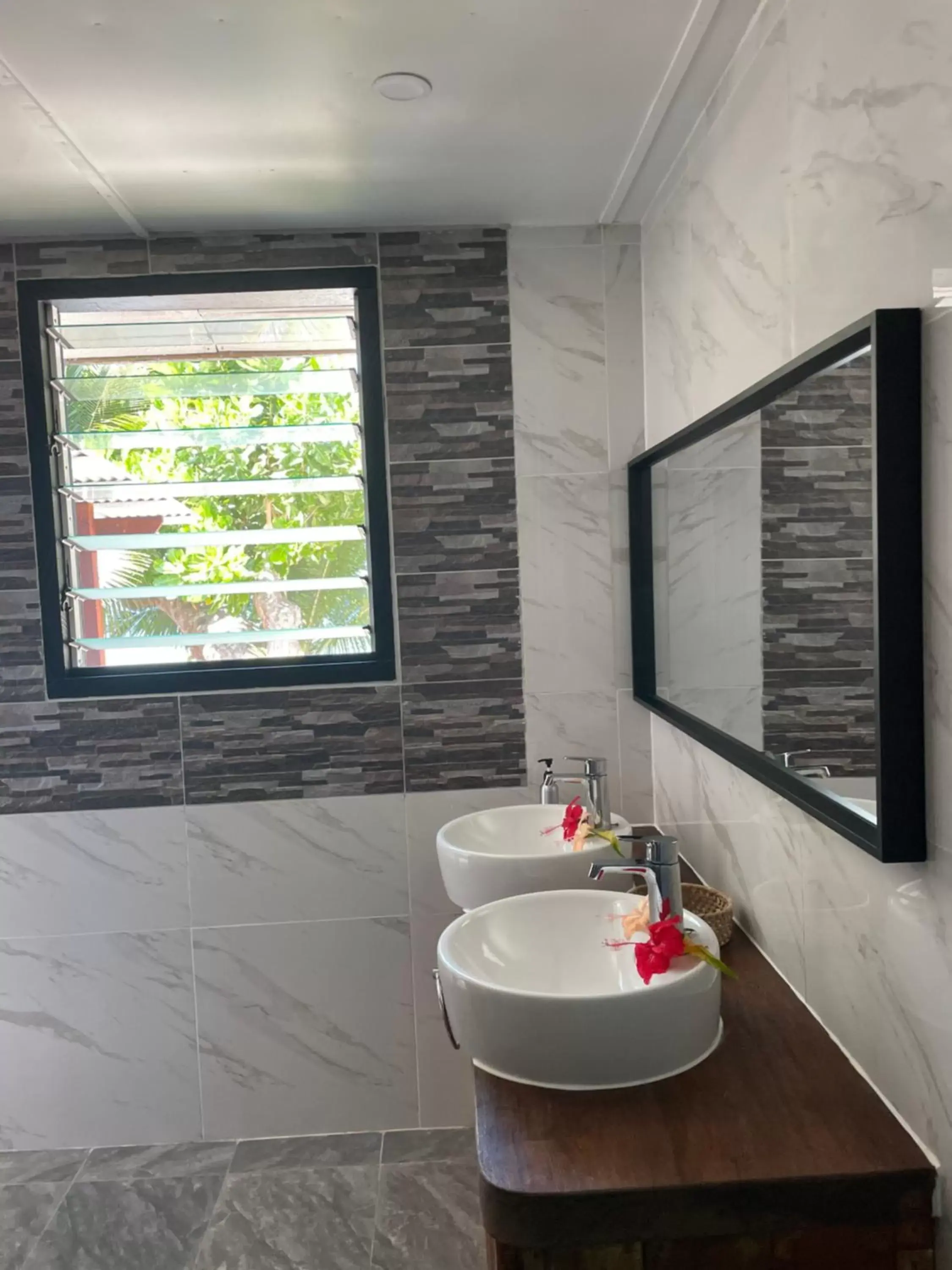 Bathroom in Turtle Bay Lodge