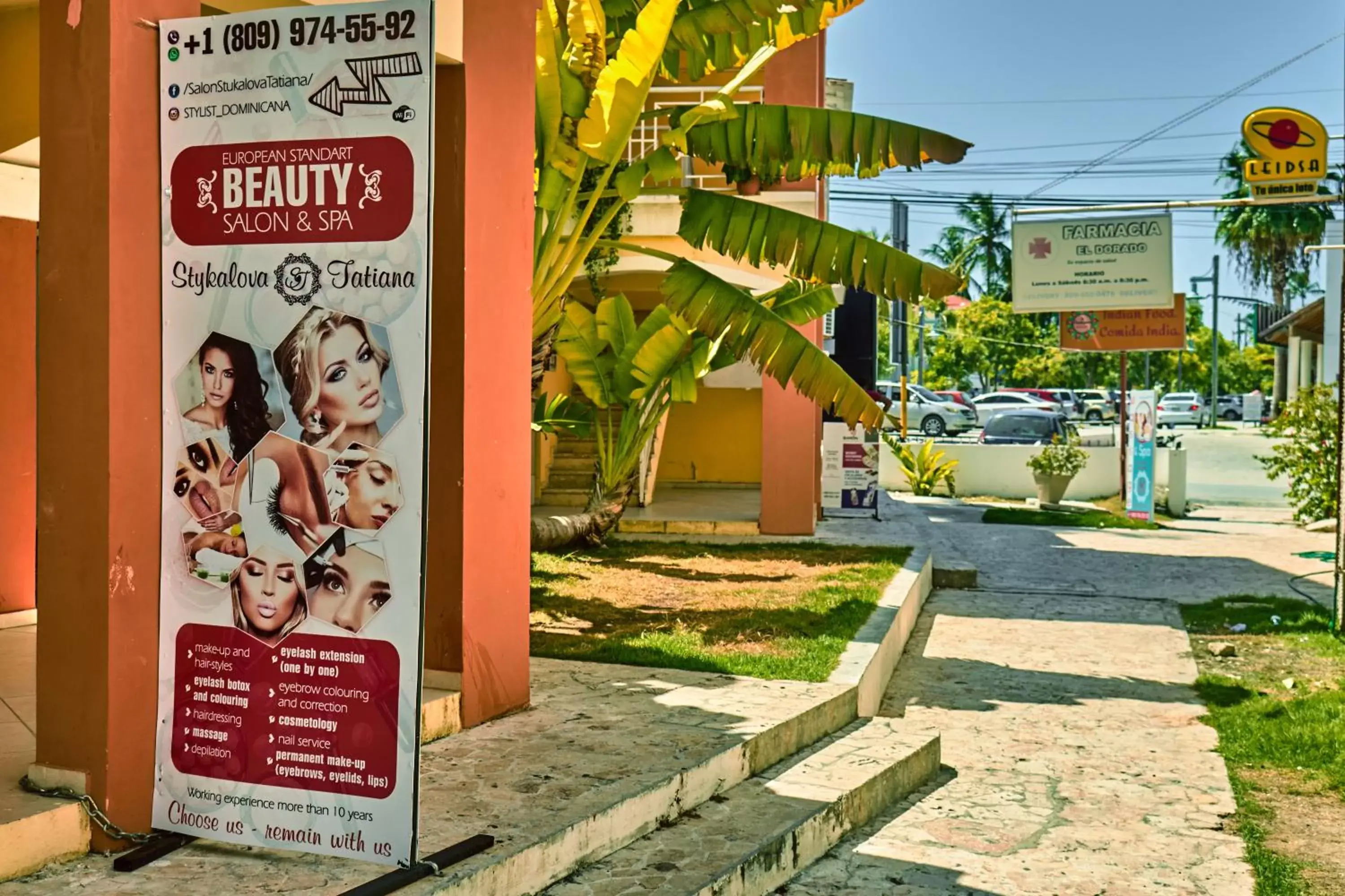 Facade/entrance in Las Terrazas Condo - Los Corales Village