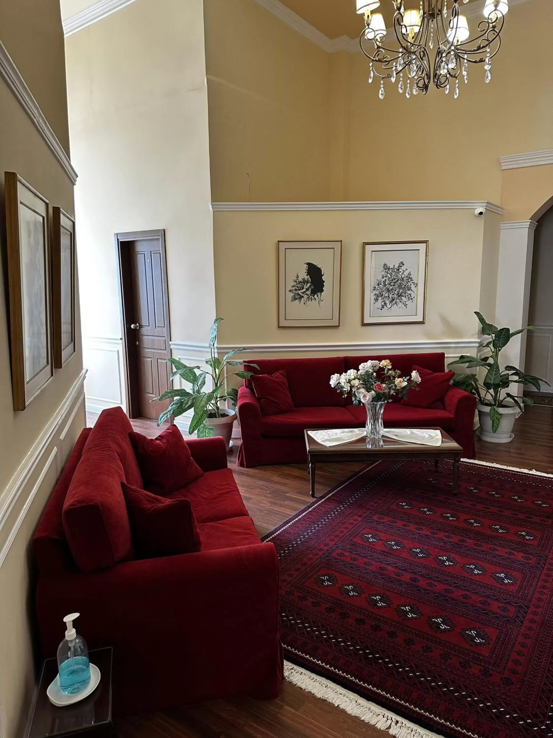 Living room, Seating Area in Hotel Aktaion Syros