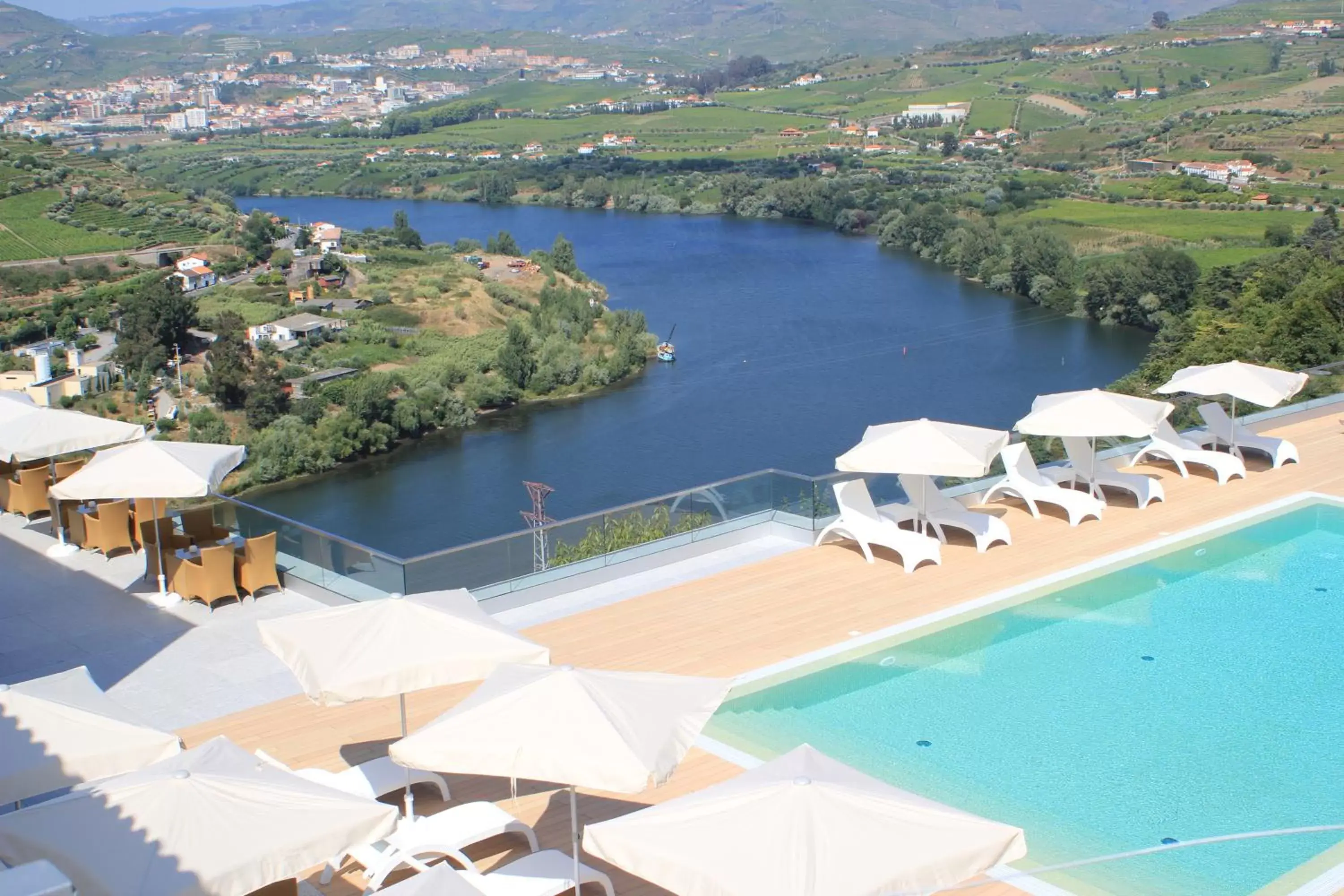 Area and facilities, Pool View in Delfim Douro Hotel