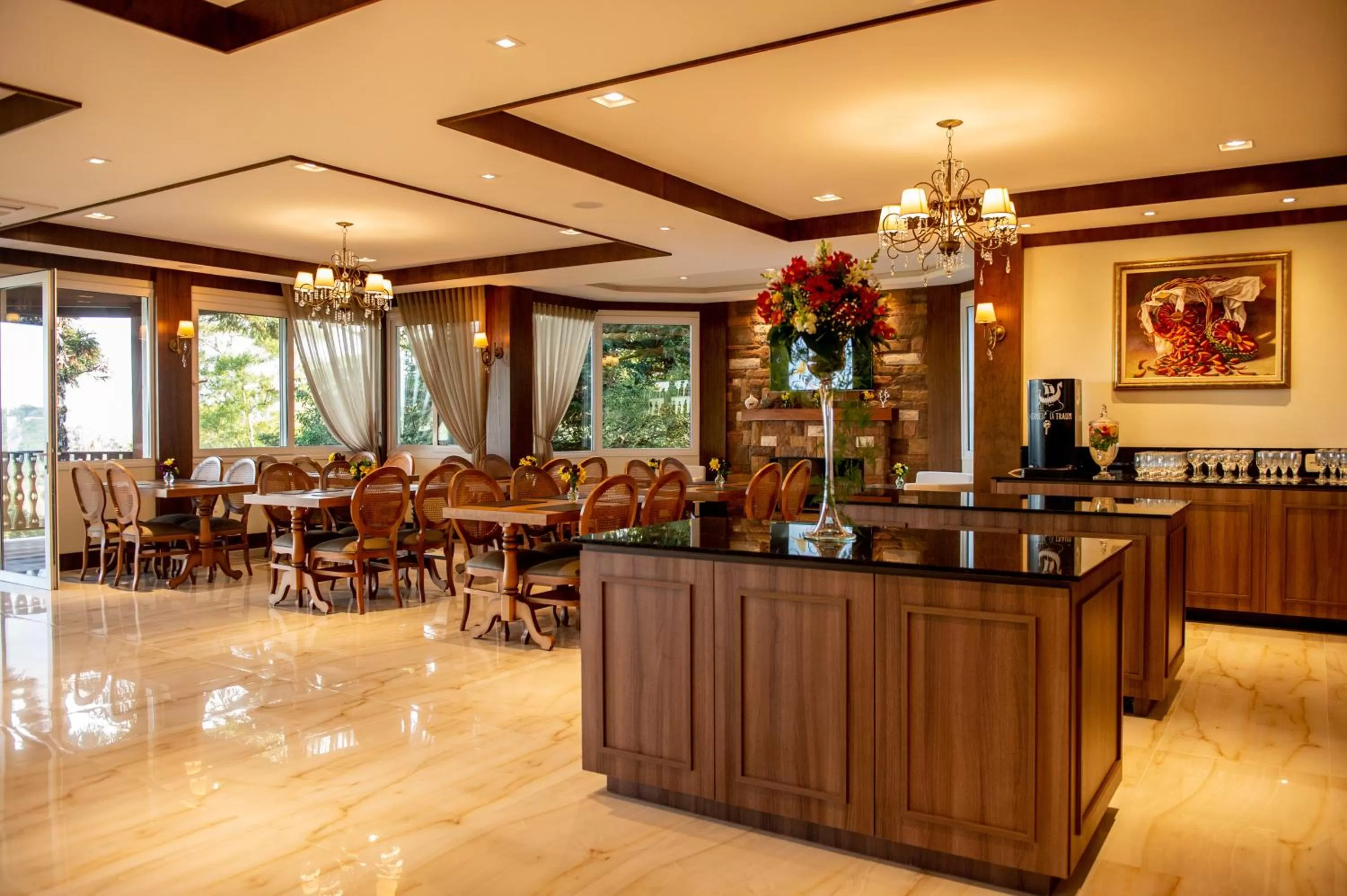 Restaurant/places to eat in Hotel Jardins da Colina