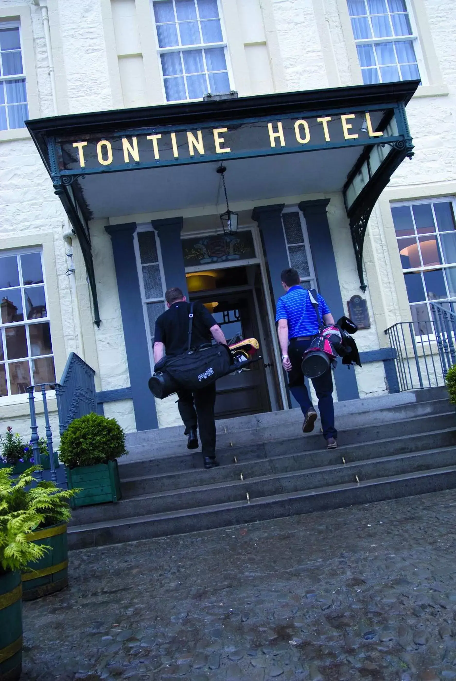 Facade/entrance in The Tontine Hotel