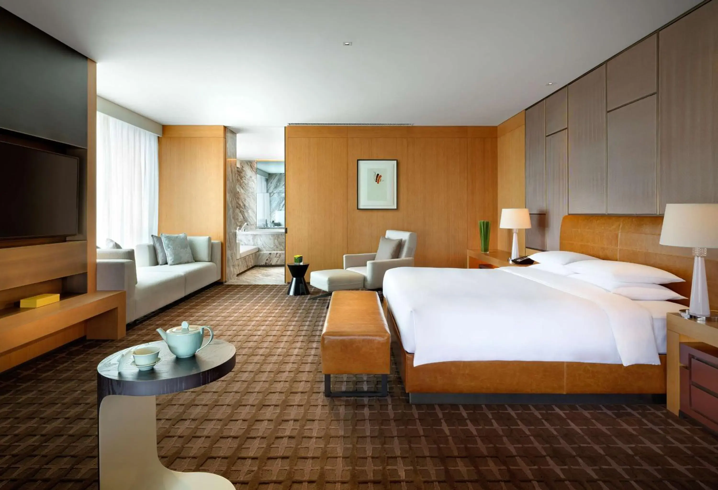 Photo of the whole room in Hyatt Regency Tianjin East