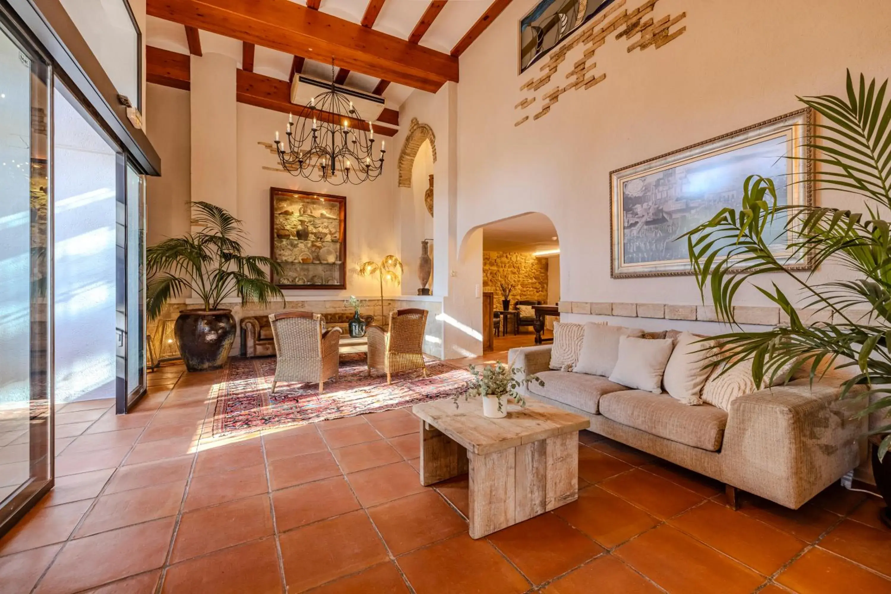 Living room, Seating Area in La Posada del Mar
