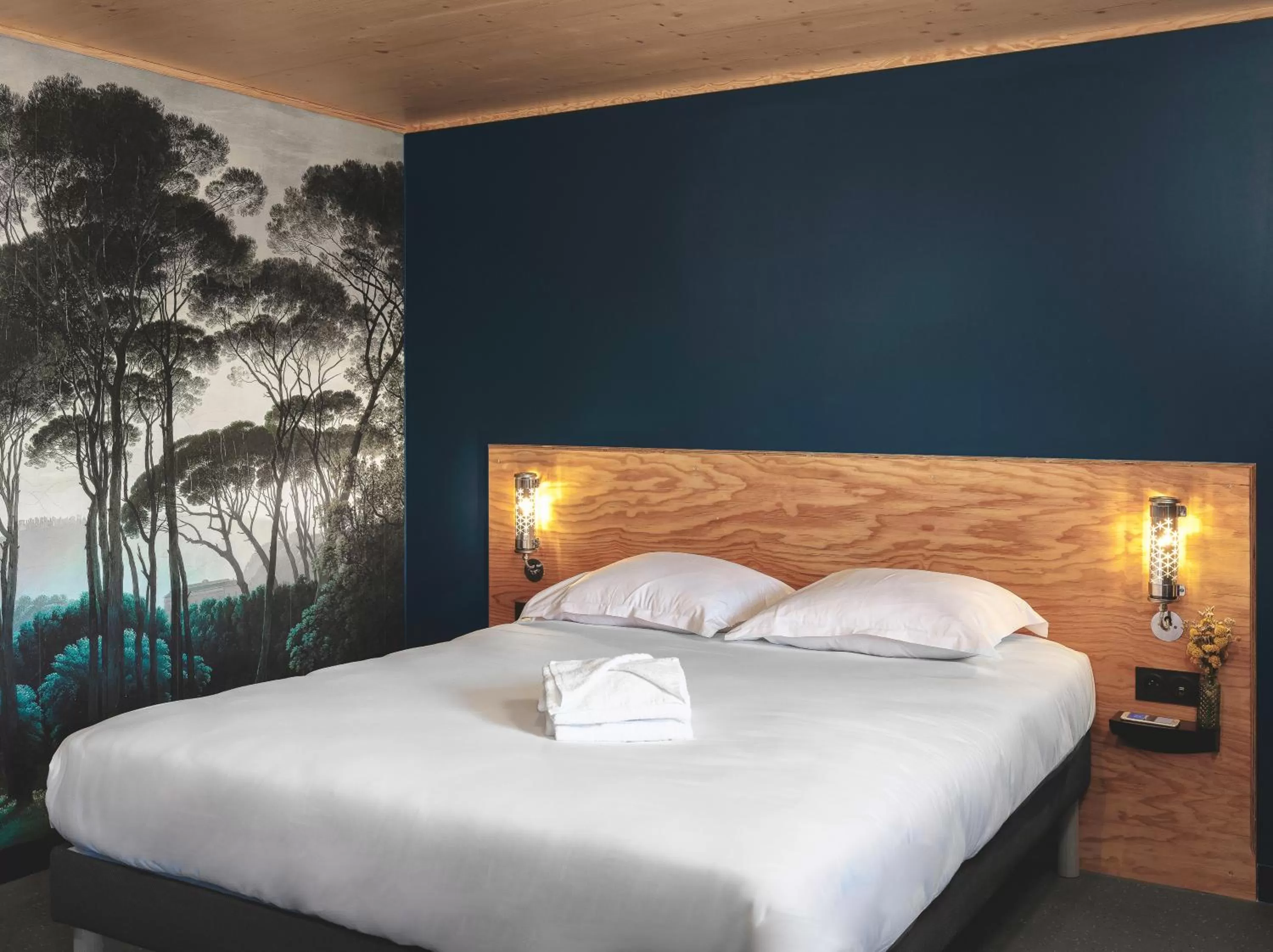 Bed in Eklo Hotels Toulouse Cartoucherie Zénith