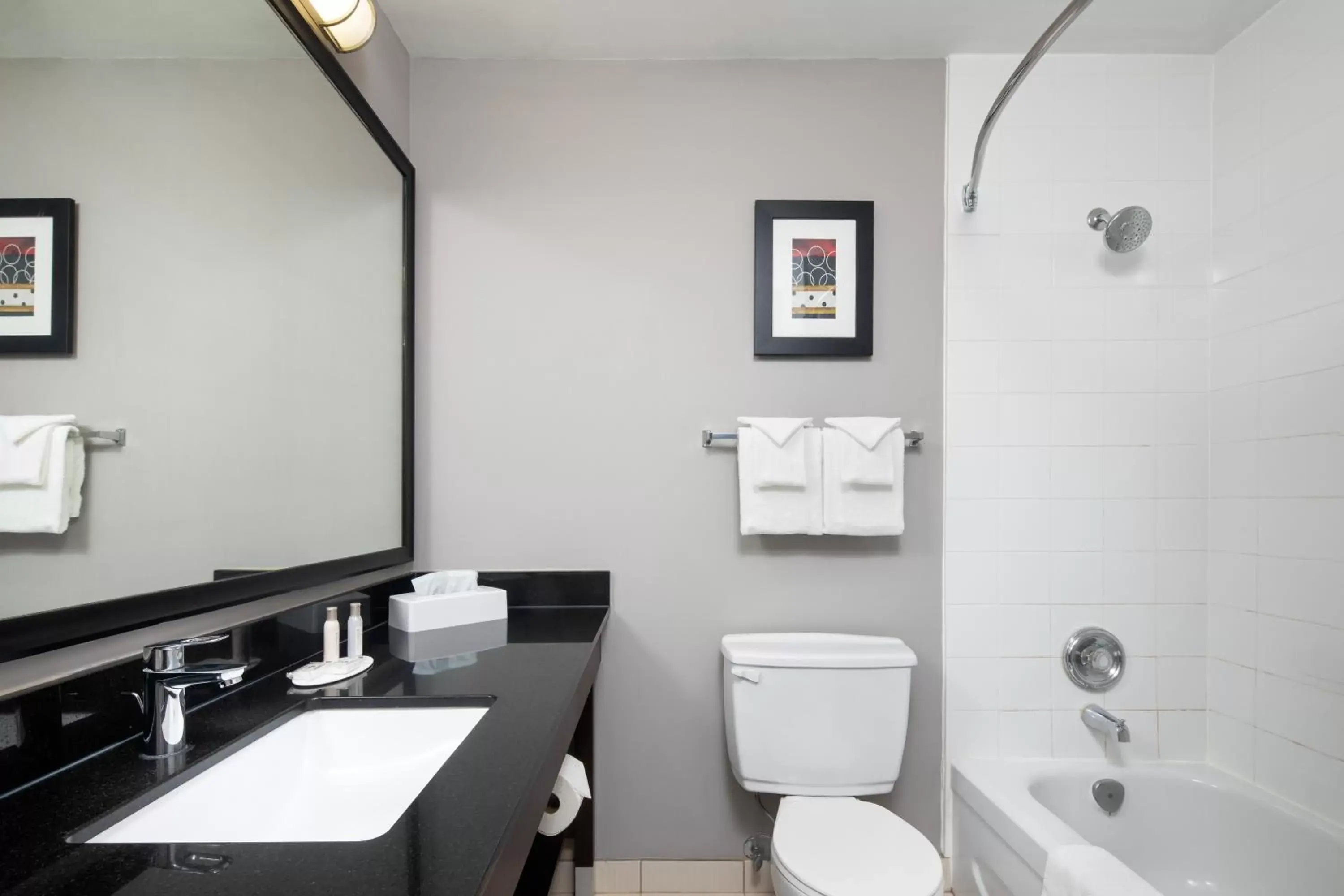 Bathroom in Travelodge Hotel by Wyndham Sudbury
