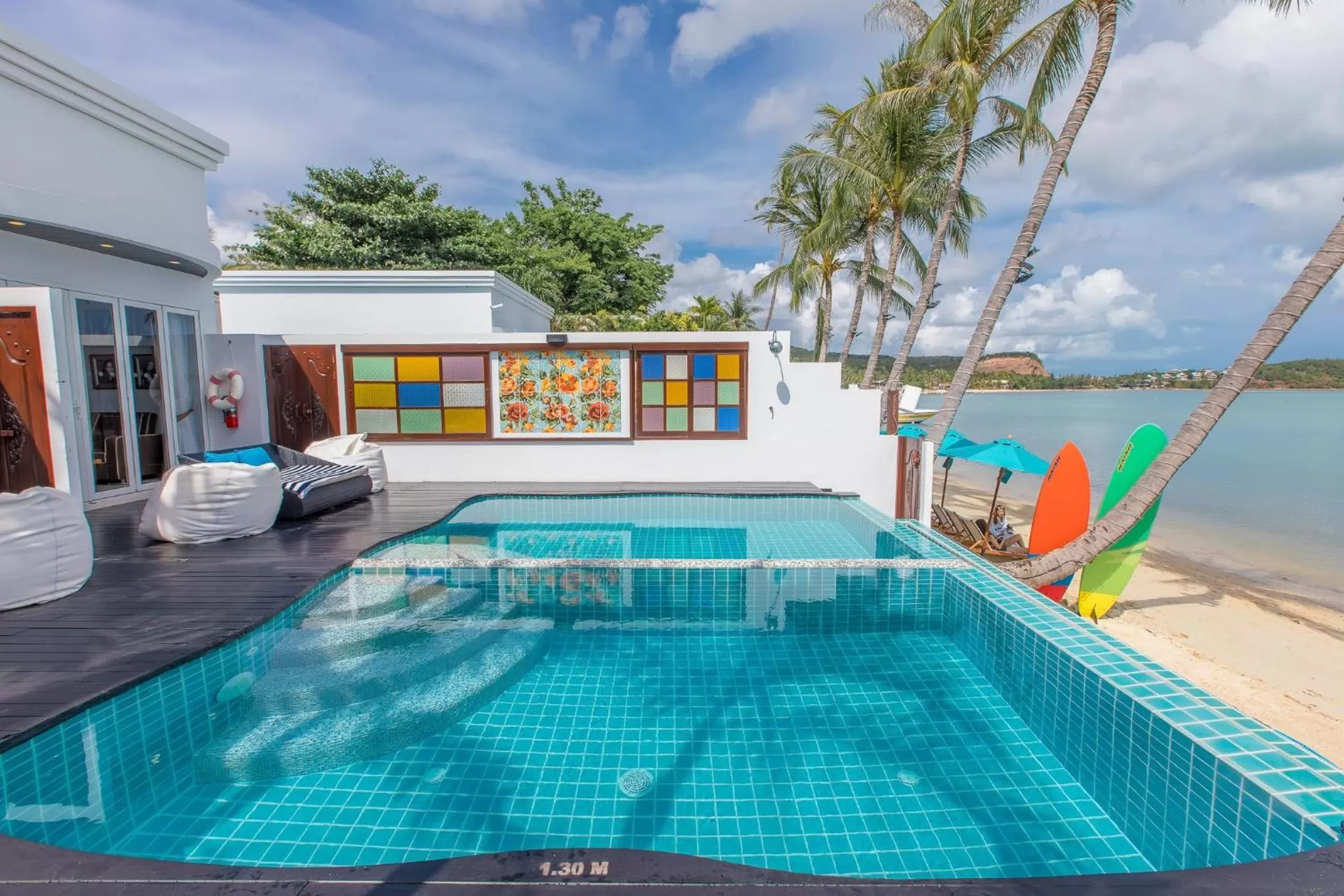 Swimming pool in The Privilege Hotel Ezra Beach Club