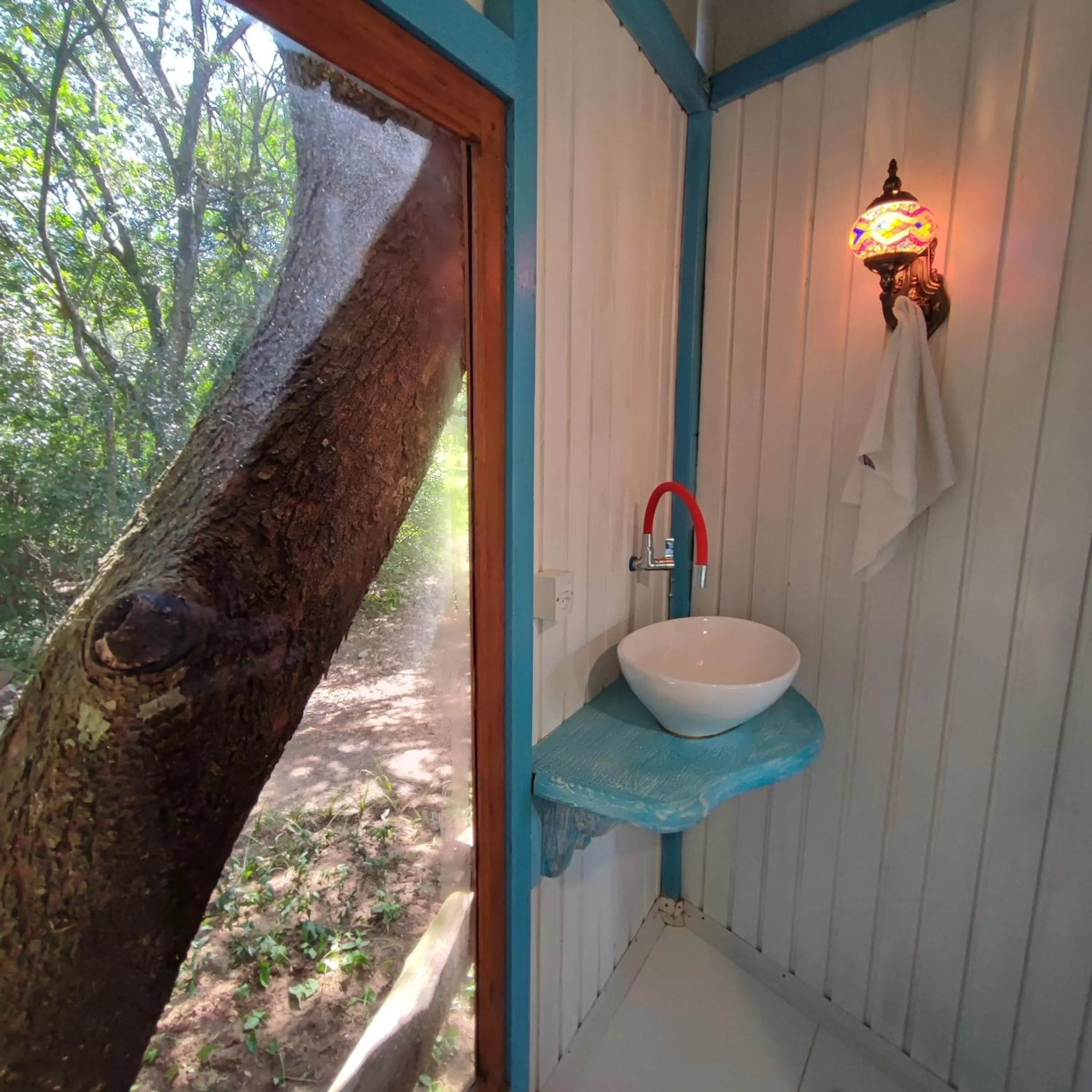 Bathroom in Hotel Chácara das Flores