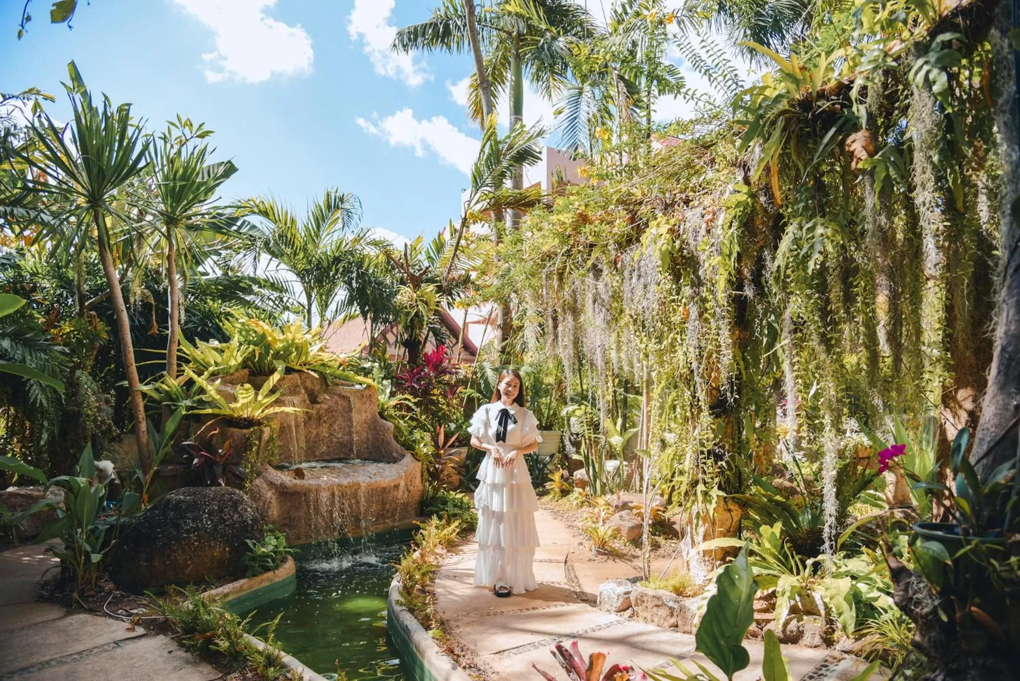 Garden in Thavorn Palm Beach Resort Phuket