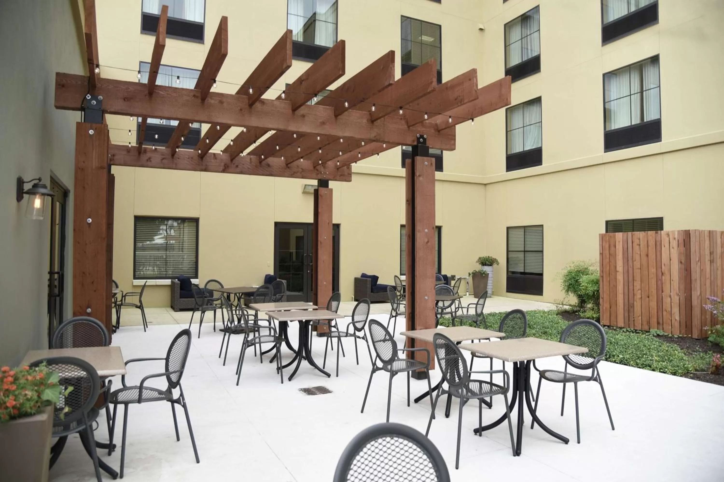 Patio in Homewood Suites by Hilton San Antonio North