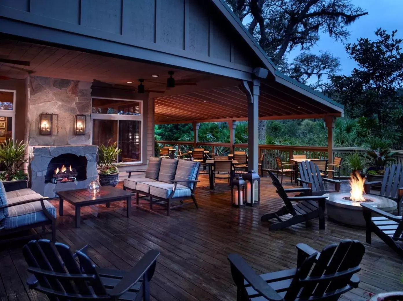 Balcony/Terrace, Restaurant/Places to Eat in Omni Amelia Island Resort