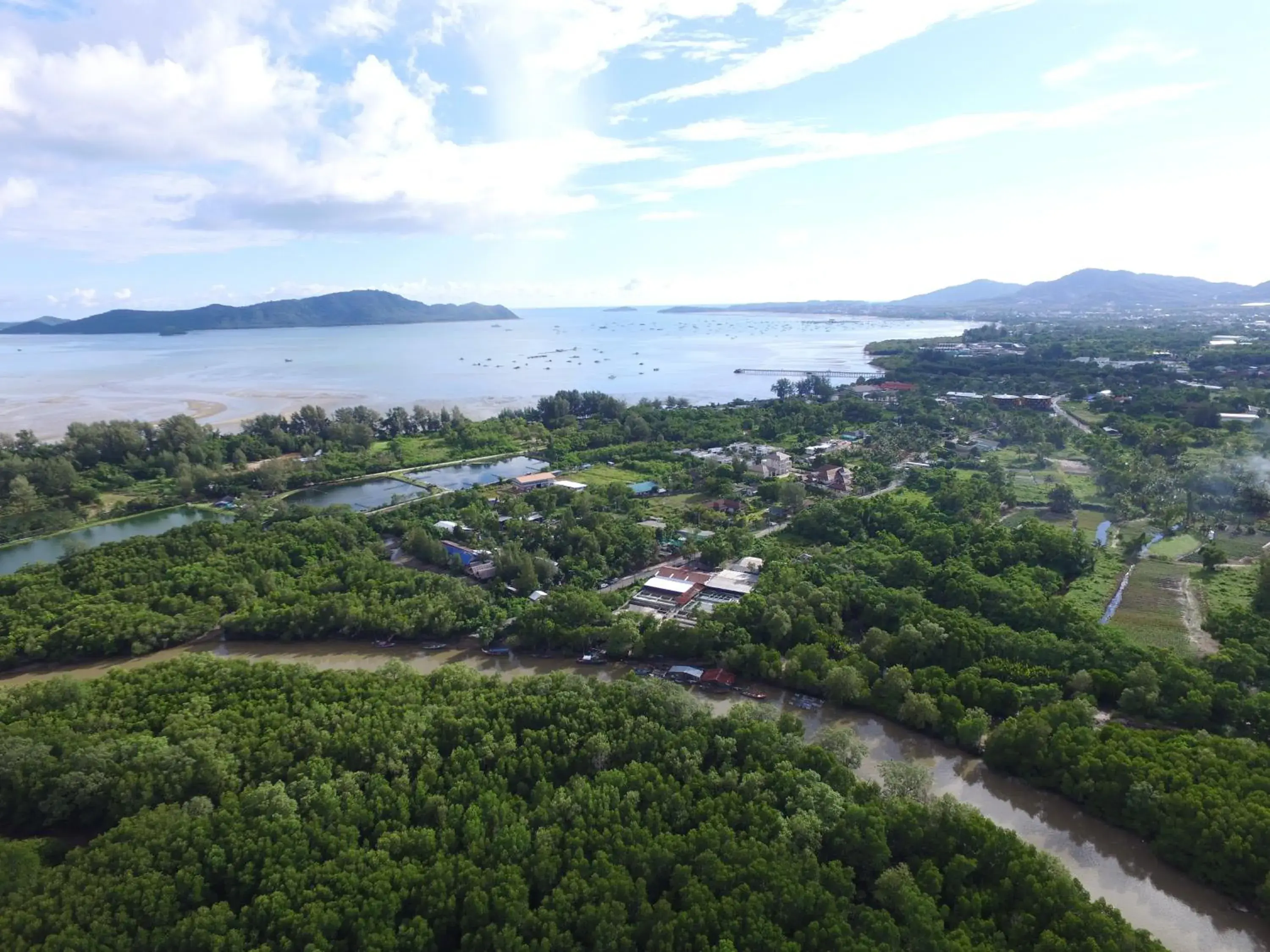Bird's eye view in Good Night Pool Villa Phuket - SHA Plus Bird's eye view in Good Night Pool Villa Phuket - SHA Plus
