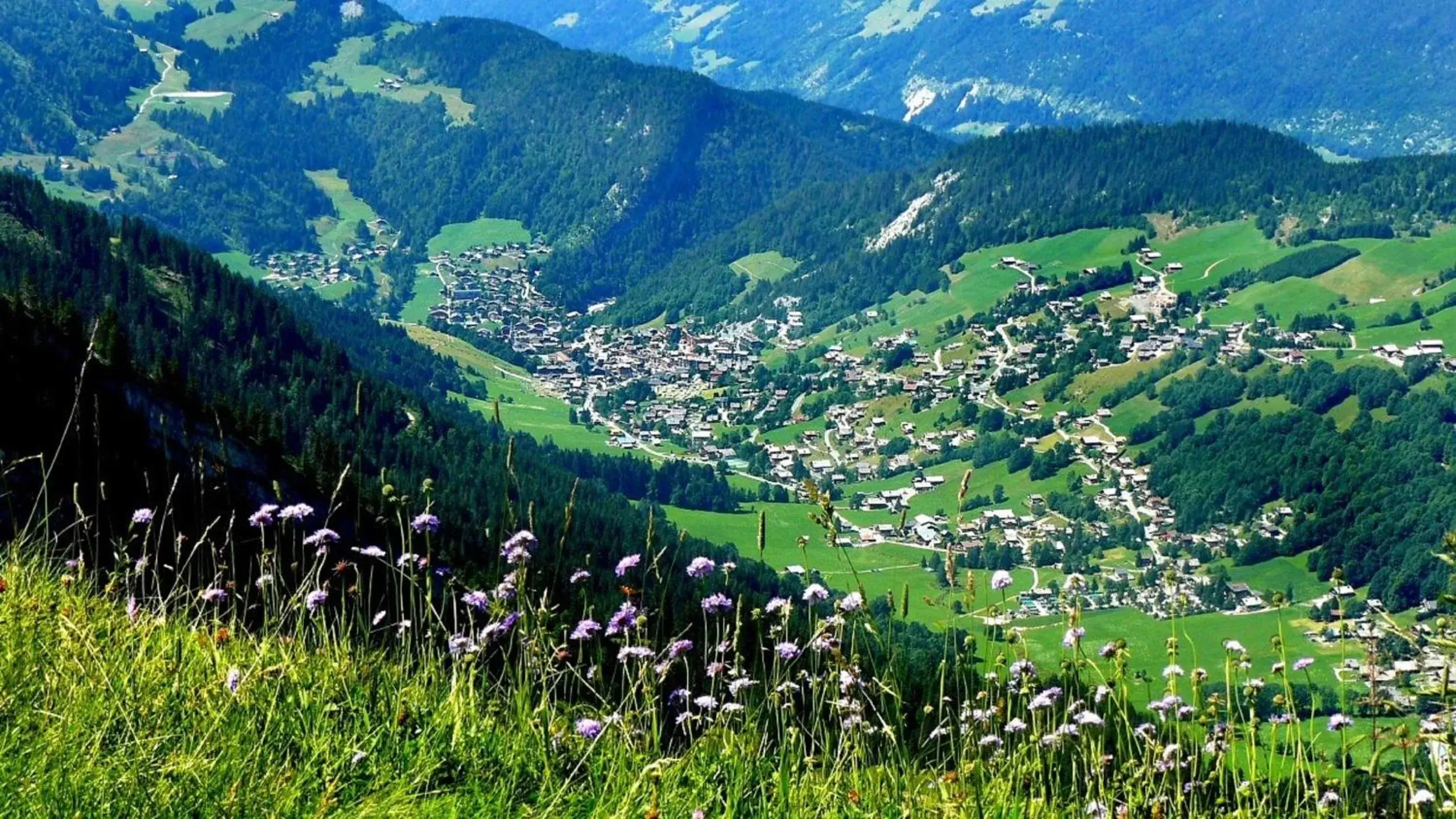 Area and facilities, Bird's-eye View in Résidence - Les Grandes Alpes