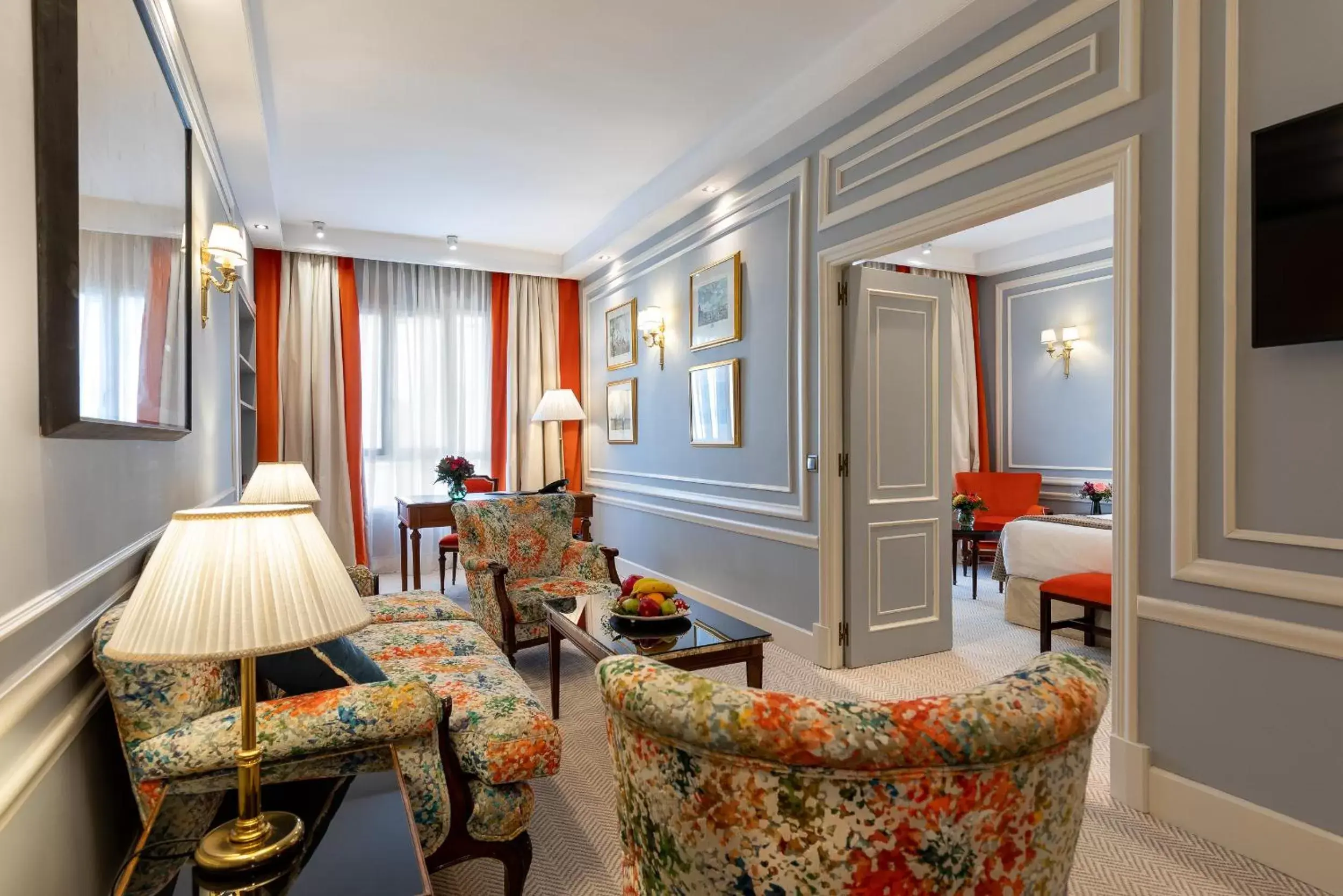 Living room, Seating Area in Wellington Hotel & Spa Madrid