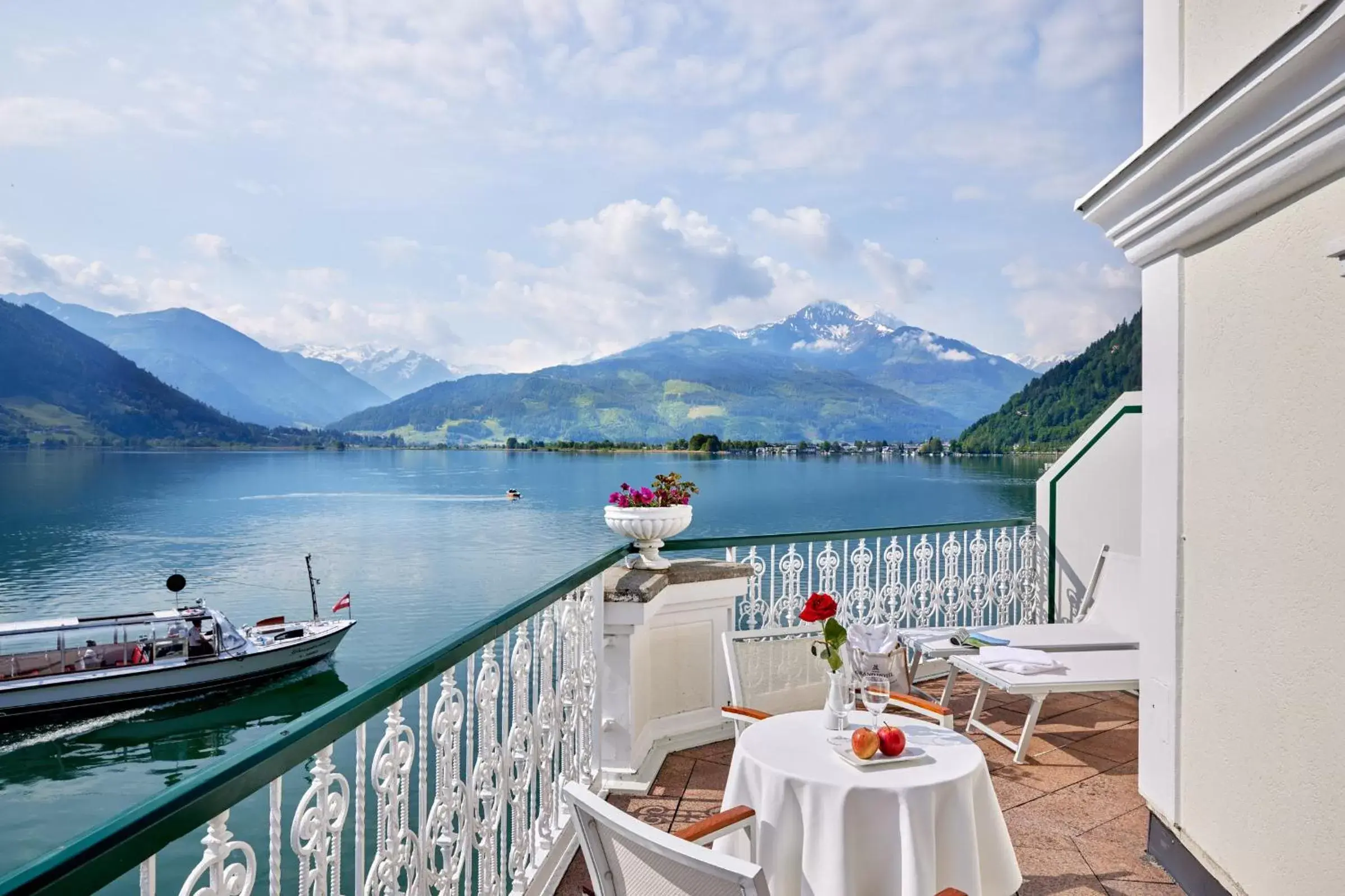 Balcony/Terrace in Grand Hotel Zell am See