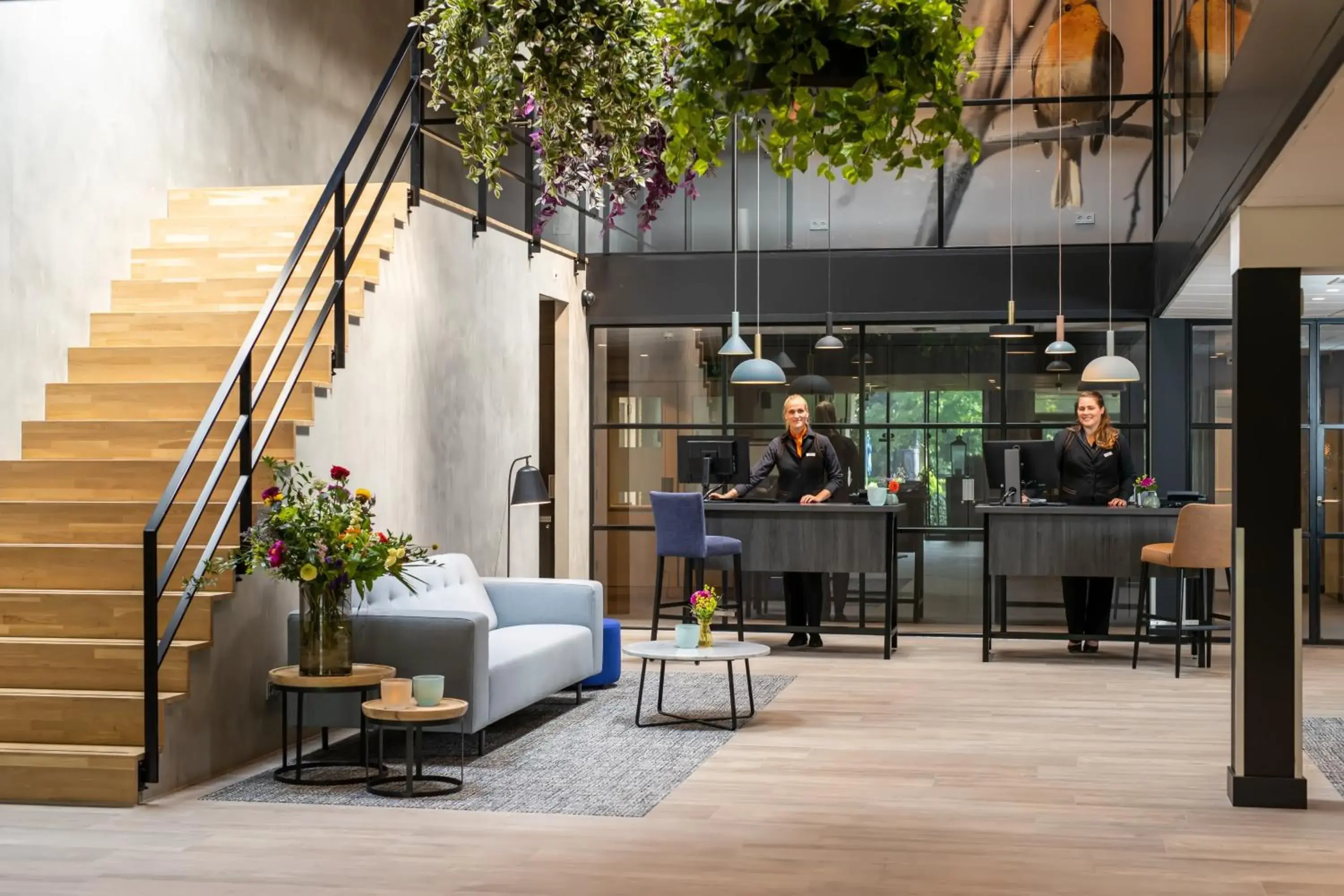 Lobby or reception in Bilderberg Hotel 't Speulderbos Lobby or reception in Bilderberg Hotel 't Speulderbos