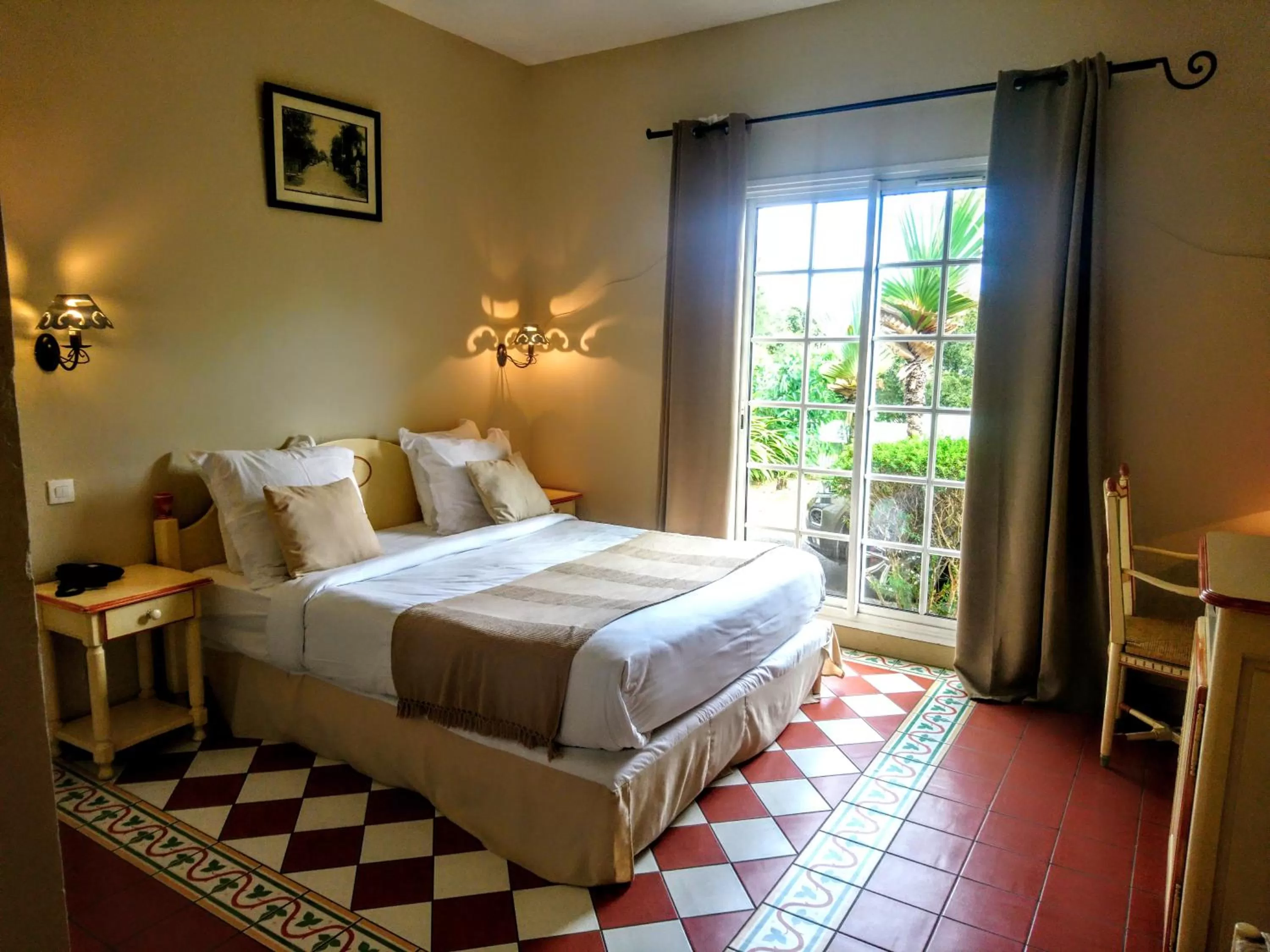 Bed in Hotel Le Cilaos