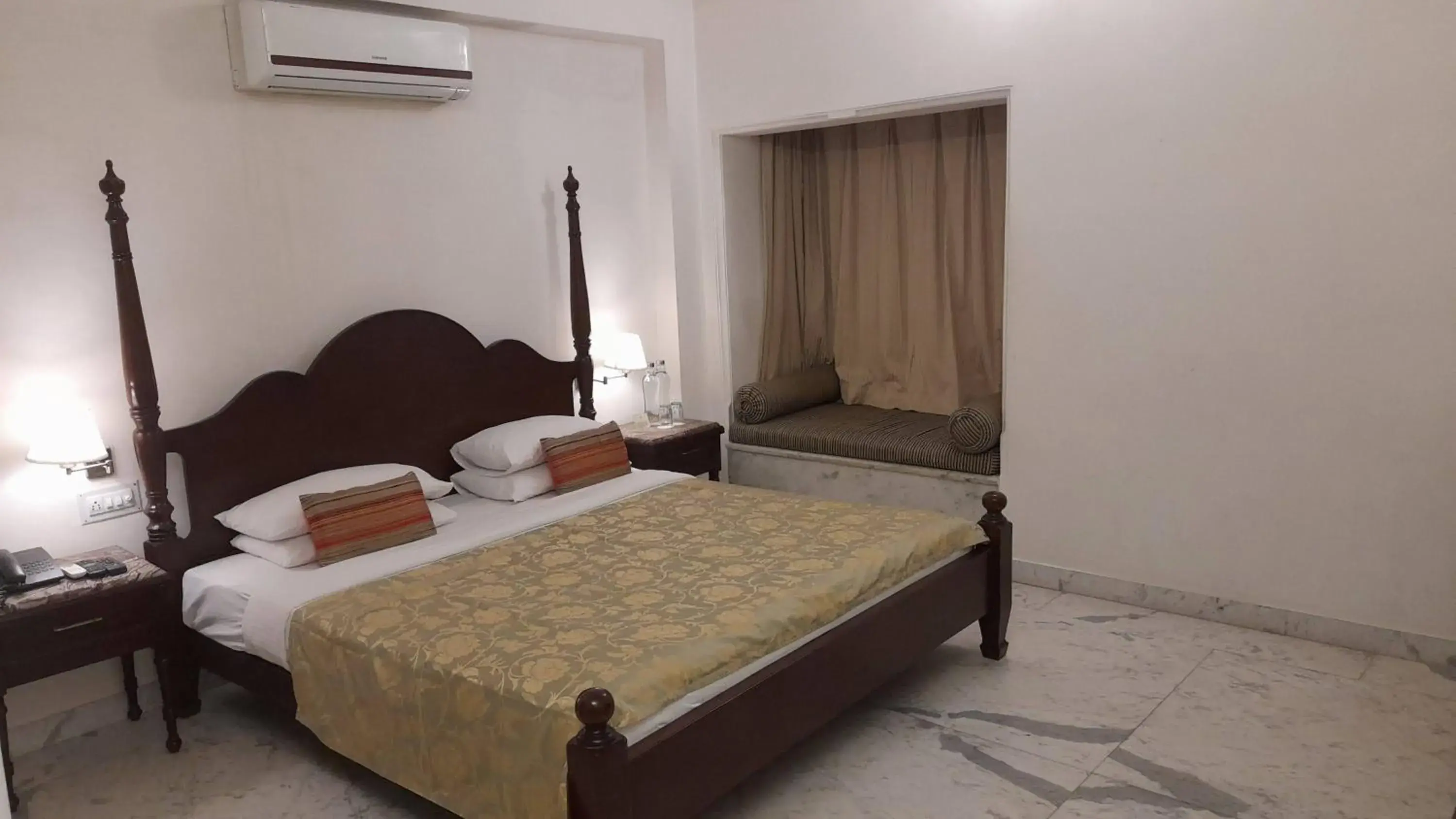 Bedroom, Bed in Rampratap Palace by Fateh Collection