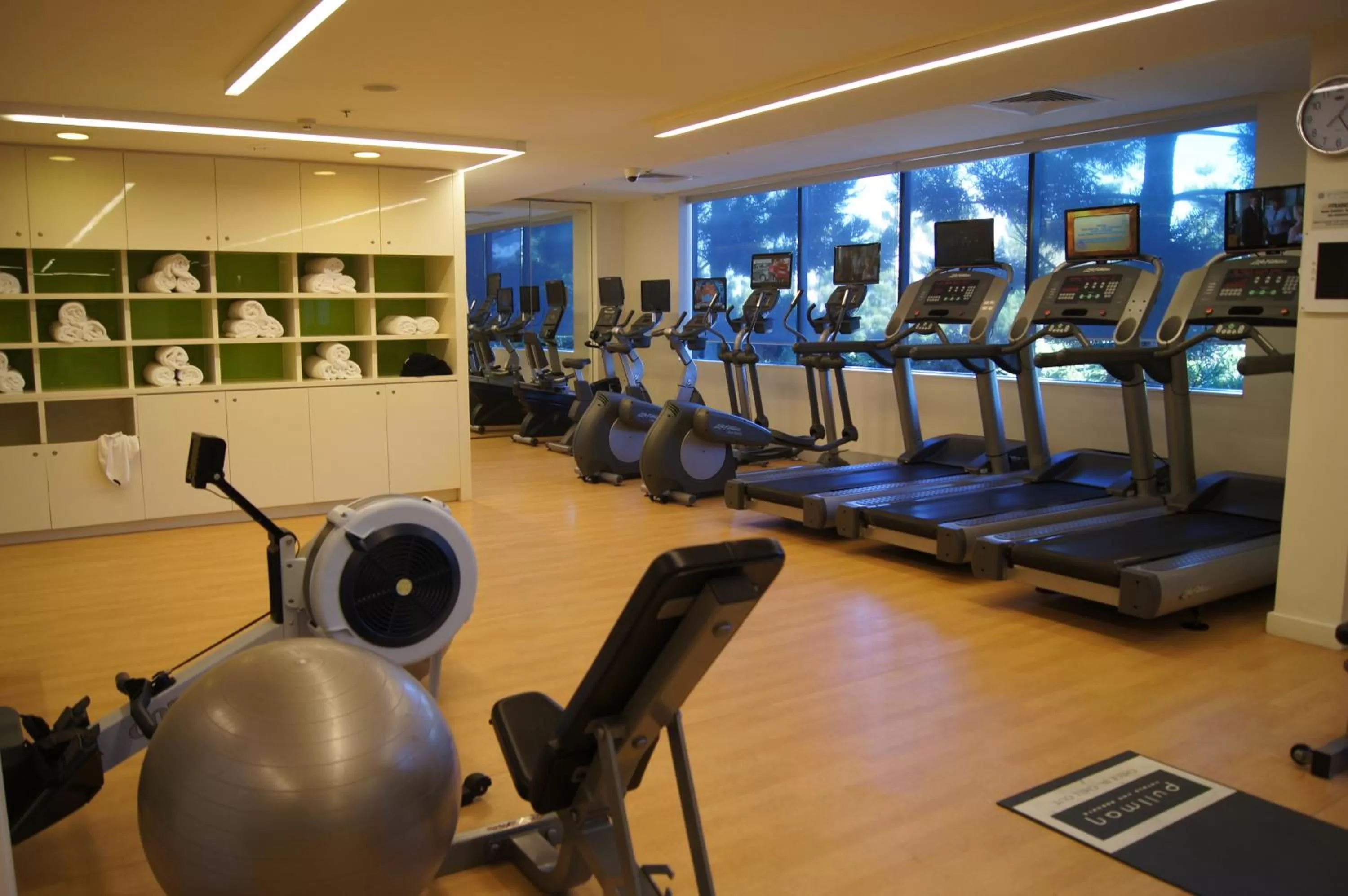 Fitness centre/facilities in Pullman Sydney Olympic Park