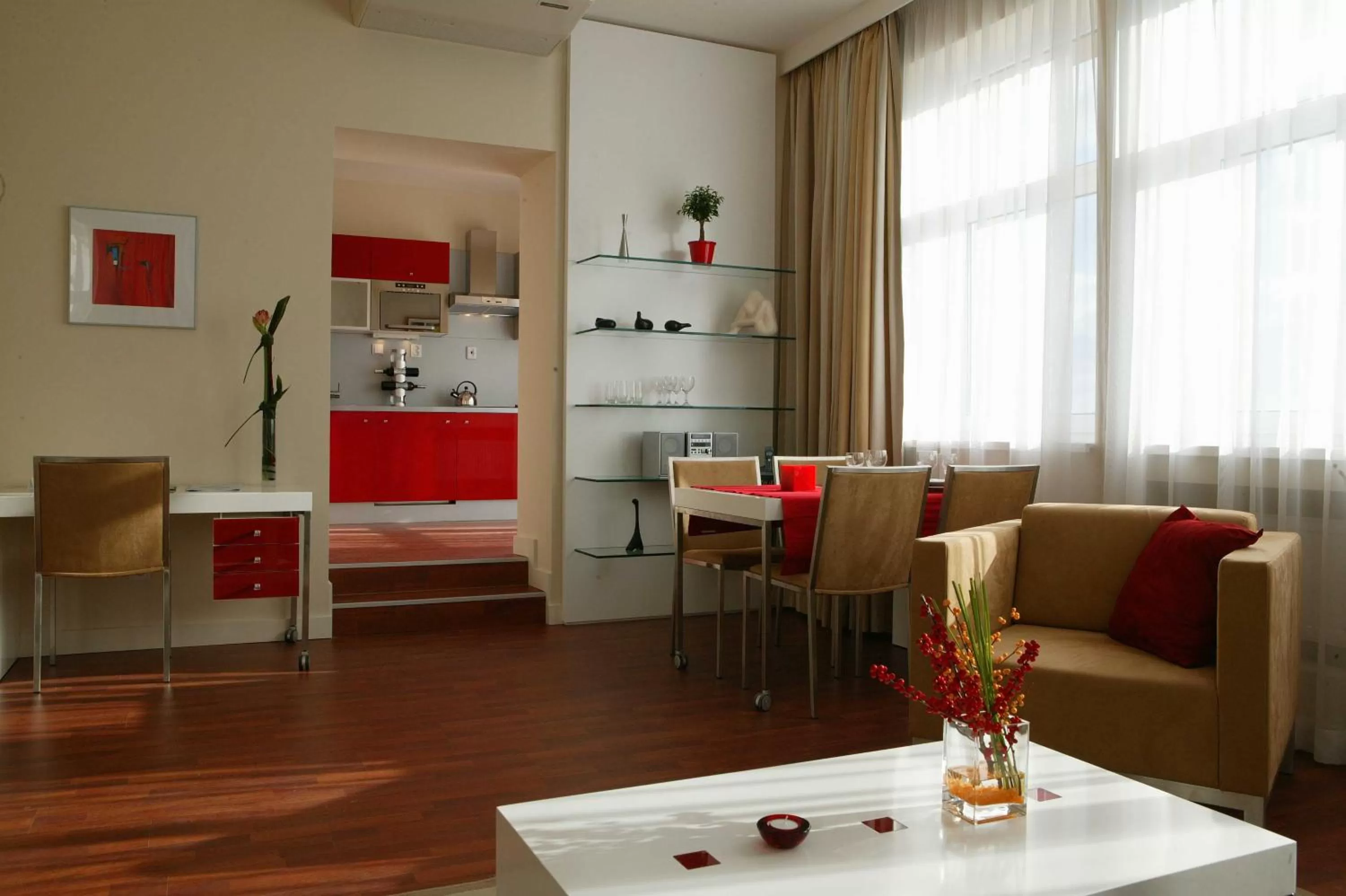 Living room, Bed in Mamaison Residence Sulekova Bratislava