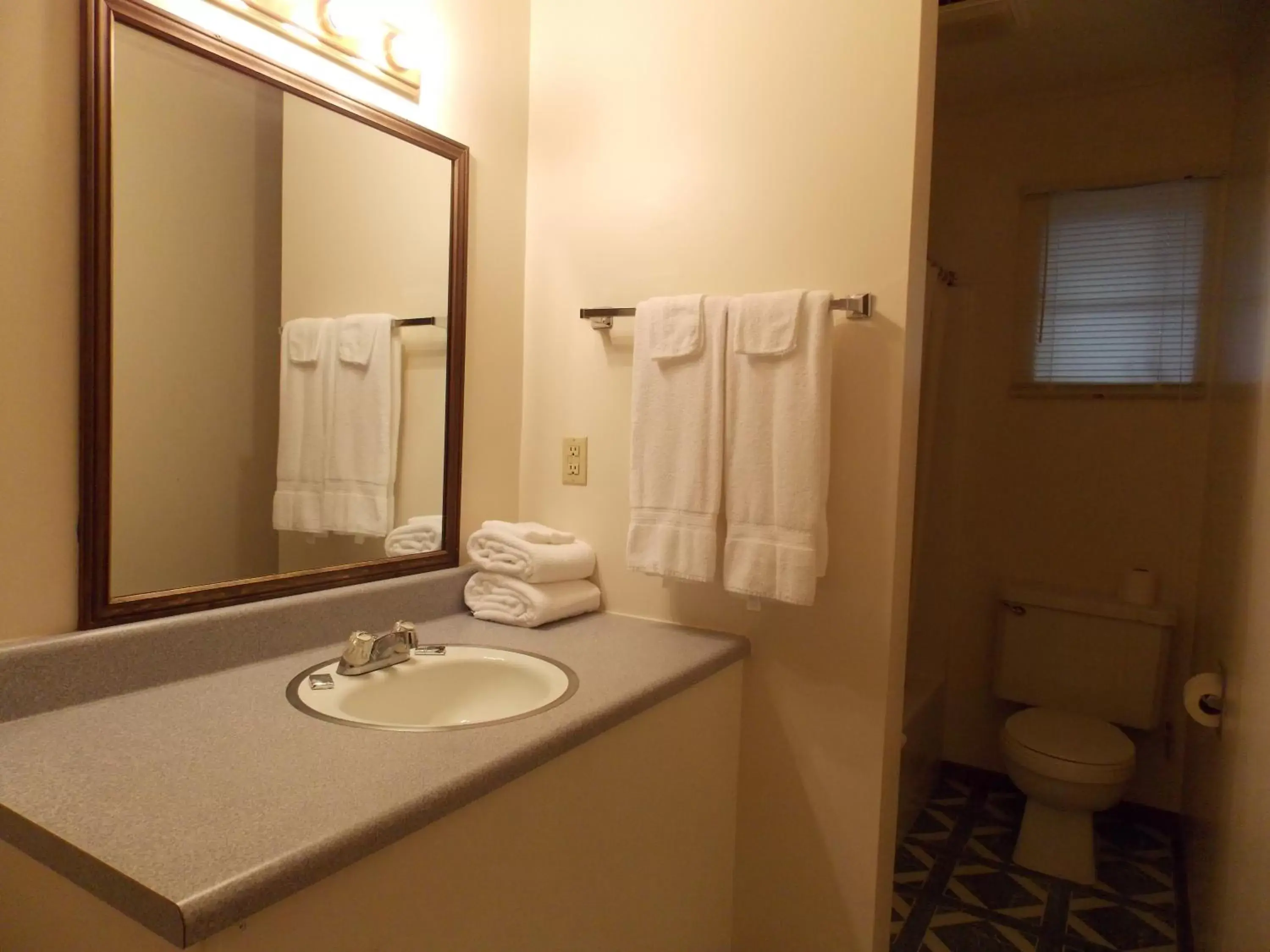 Toilet, Bathroom in Clarketon Motel - Maggie Valley