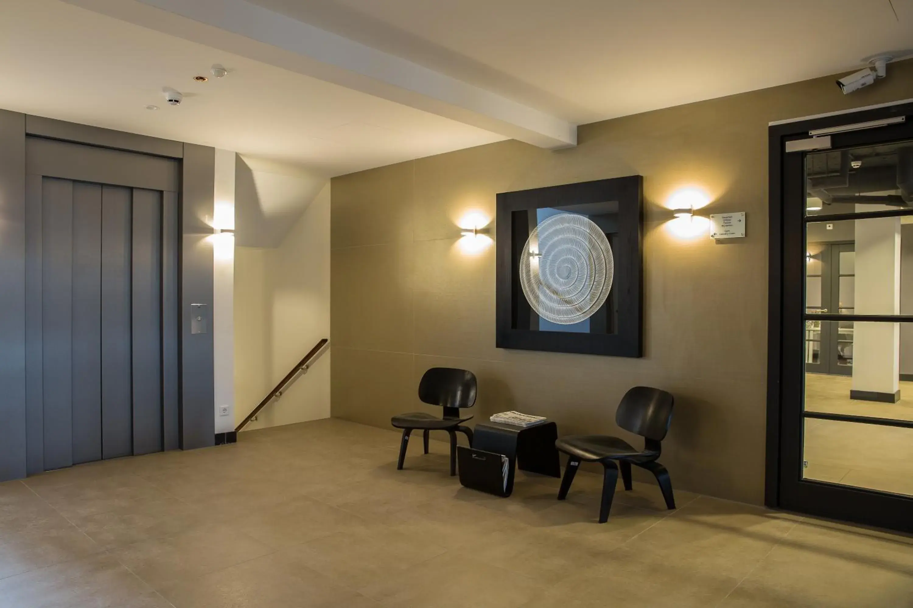 Lobby or reception in B-aparthotel Kennedy Lobby or reception in B-aparthotel Kennedy