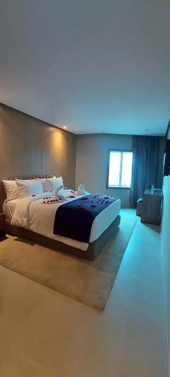 Bed in Hotel Almas