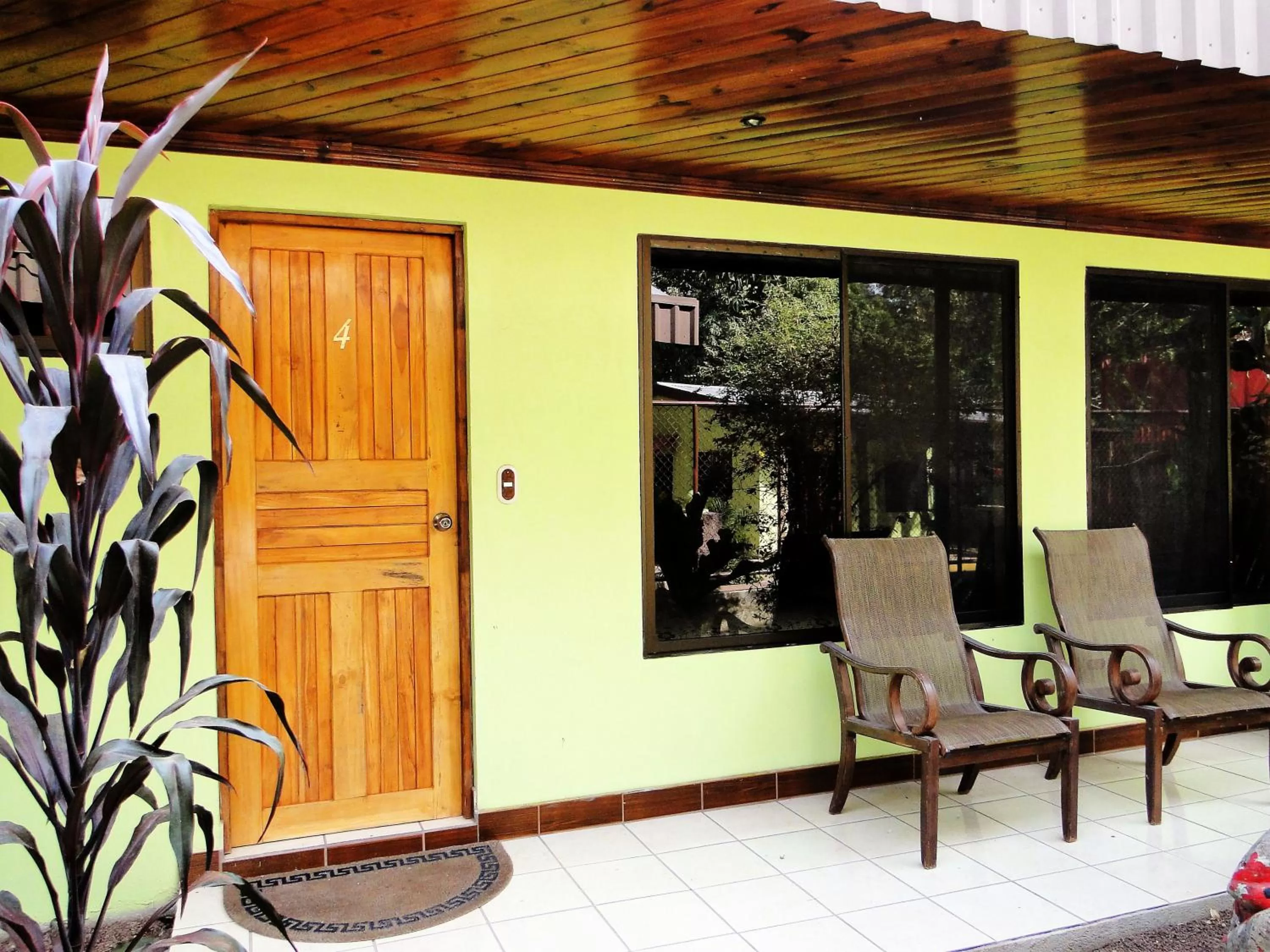 Patio in Hotel Villa Hermosa