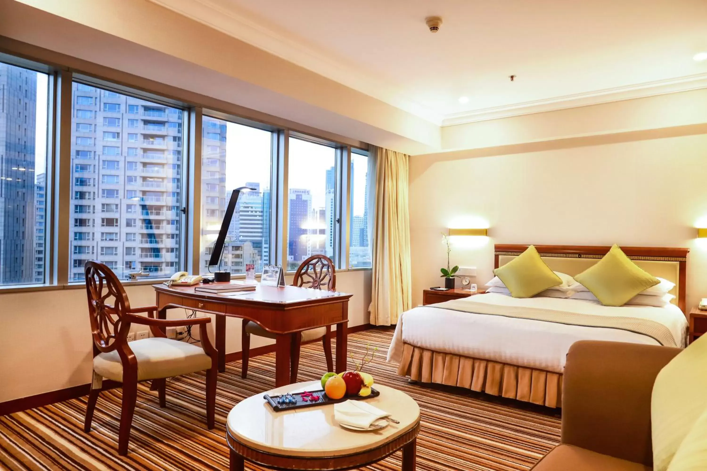 Bedroom, Bed in Jin Jiang Tower Bedroom, Bed in Jin Jiang Tower